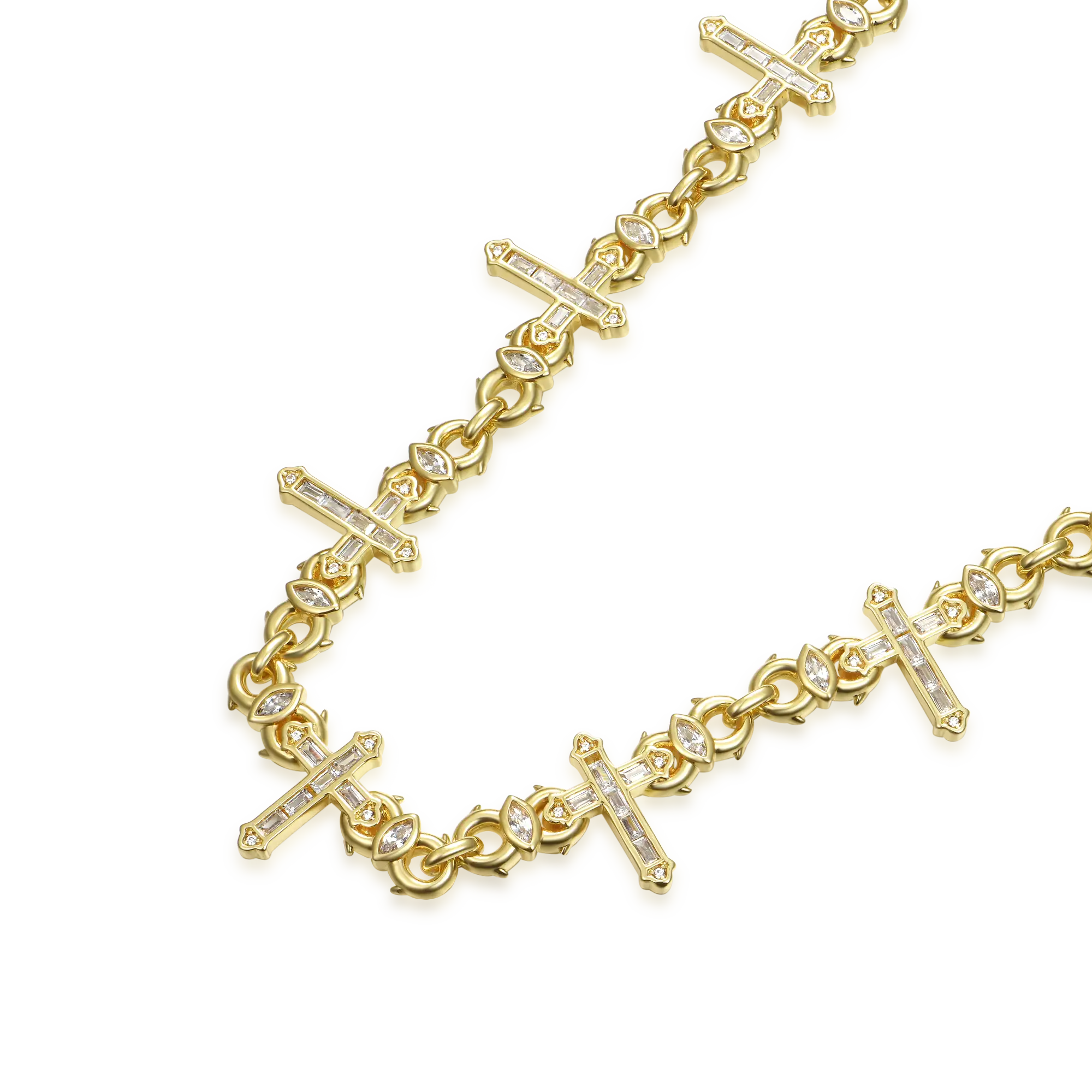 Cross Of Thorns Infinity Chain - 6mm - Image 3
