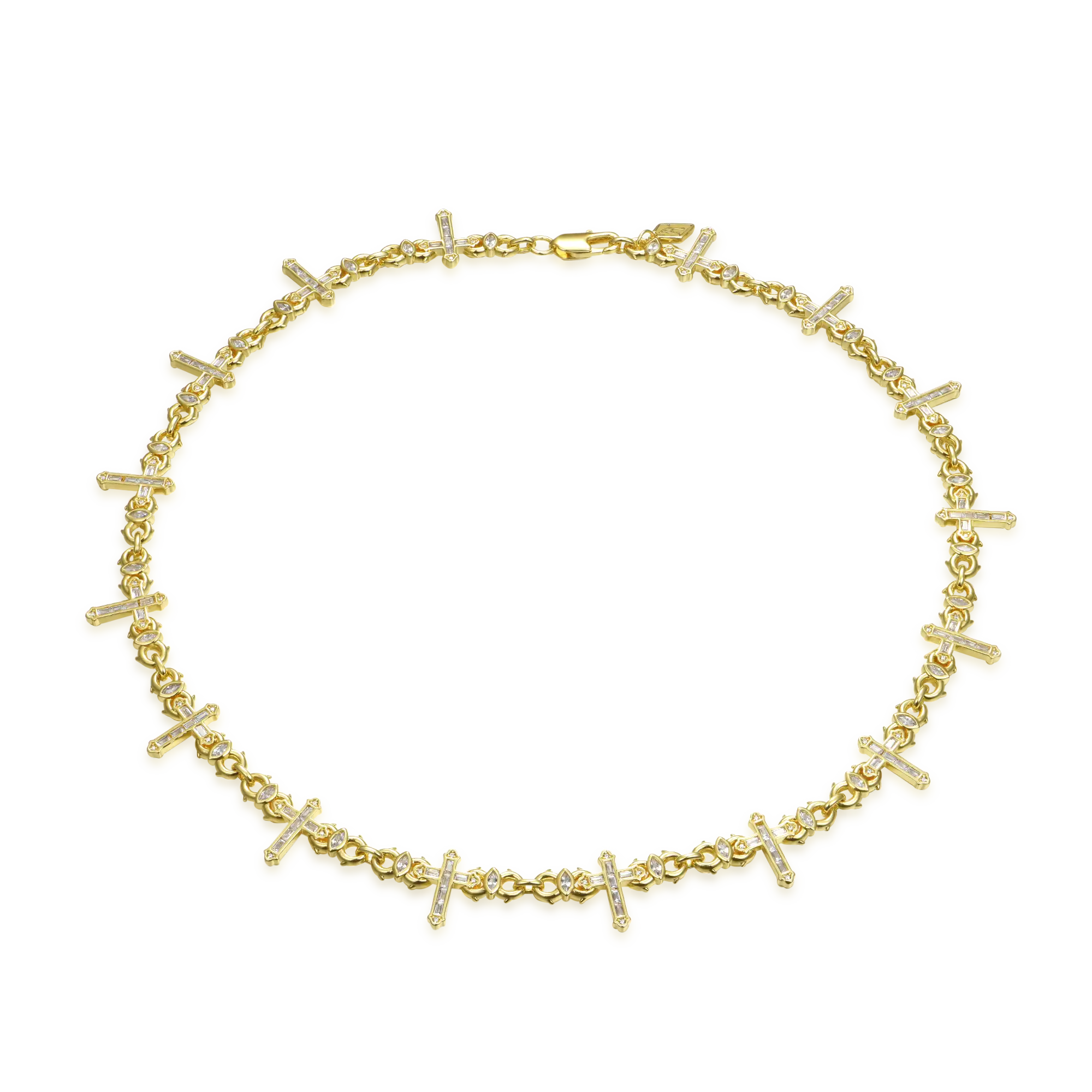 Cross Of Thorns Infinity Chain - 6mm - Image 4