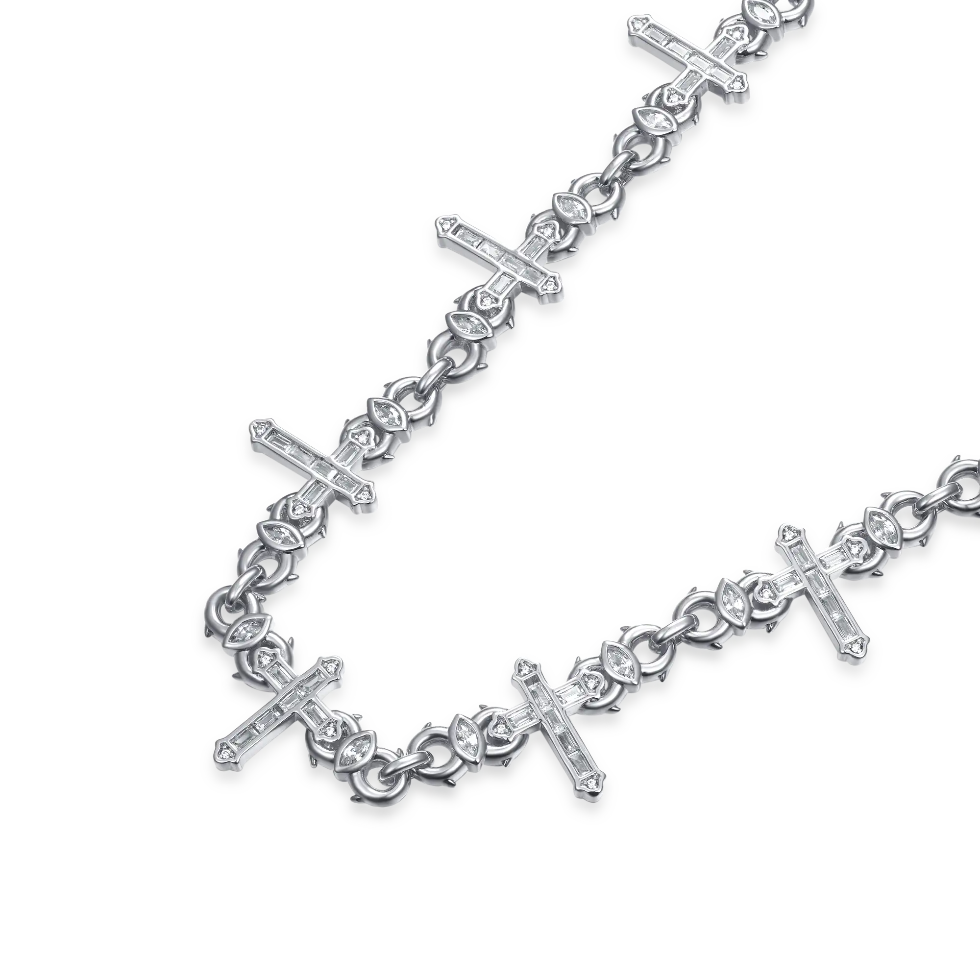 Cross Of Thorns Infinity Chain - 6mm - Image 6