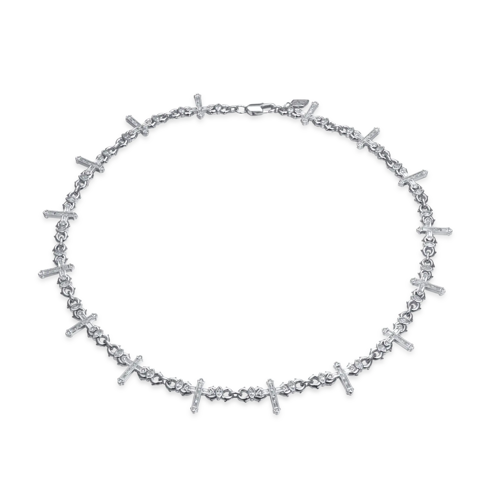 Cross Of Thorns Infinity Chain - 6mm - Image 7