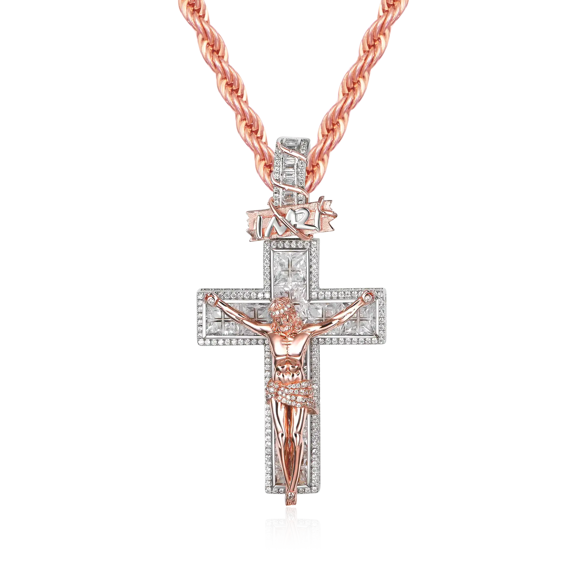 Crucifixion of Jesus Pendant - Large - Image 11