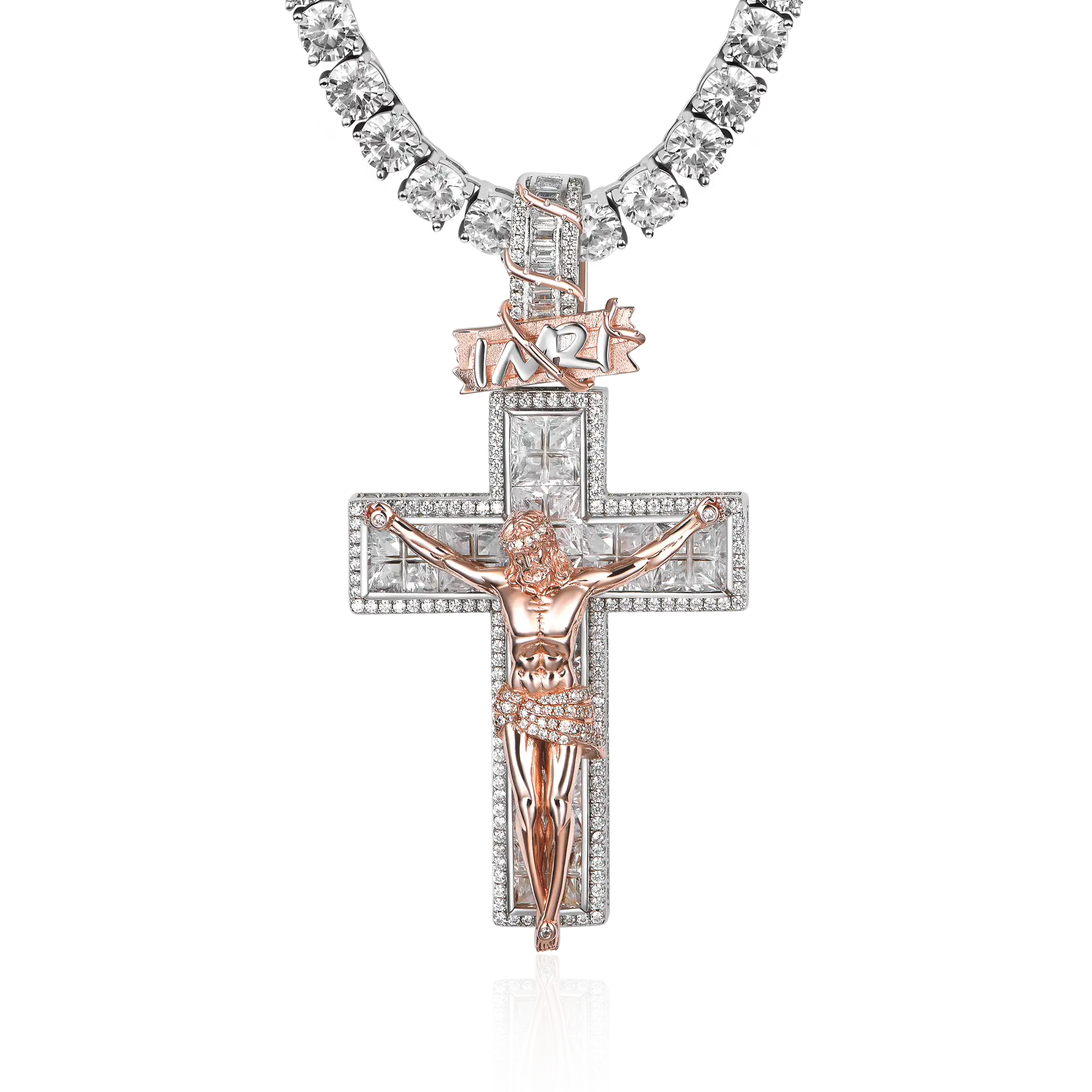 Crucifixion of Jesus Pendant - Large - Image 5
