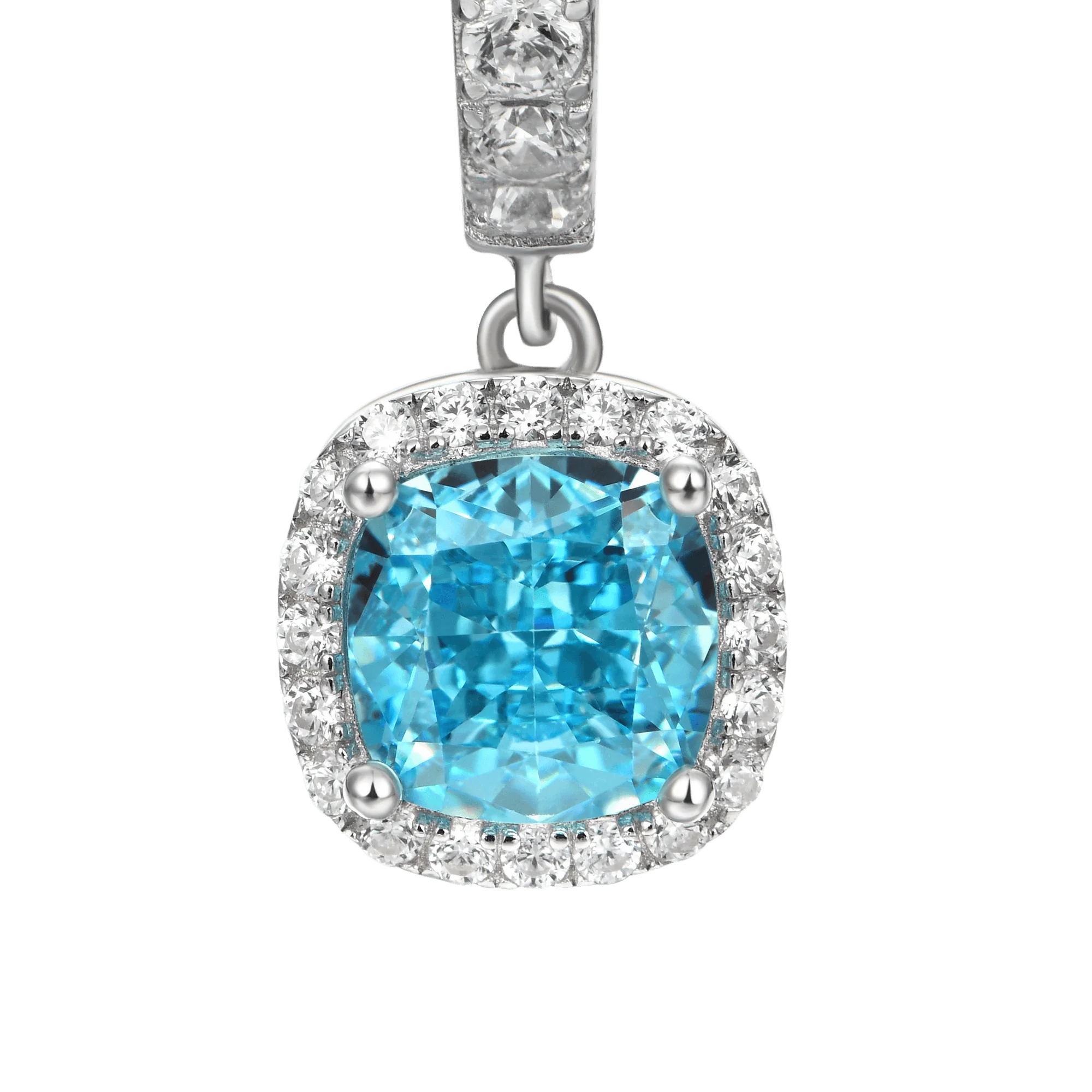 Single Crushed Ice Dangly Earring - Image 5