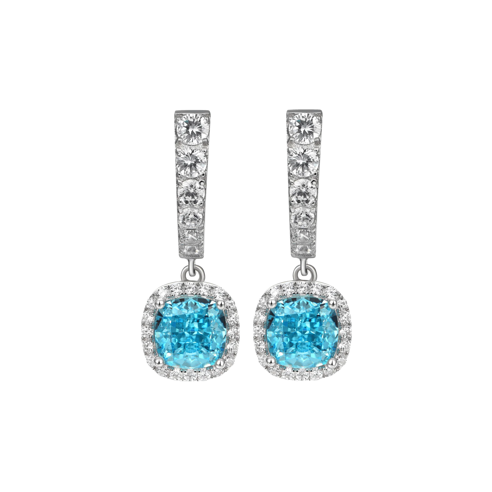 Single Crushed Ice Dangly Earring - Image 6