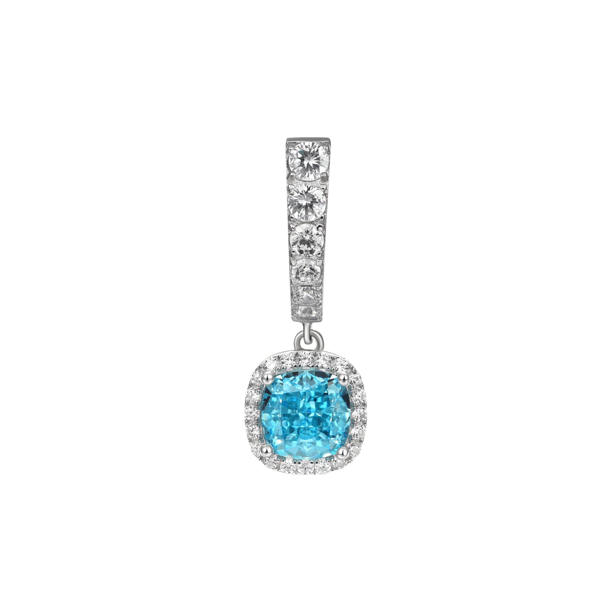 S925 Crushed Ice Dangly Earring - Image 5