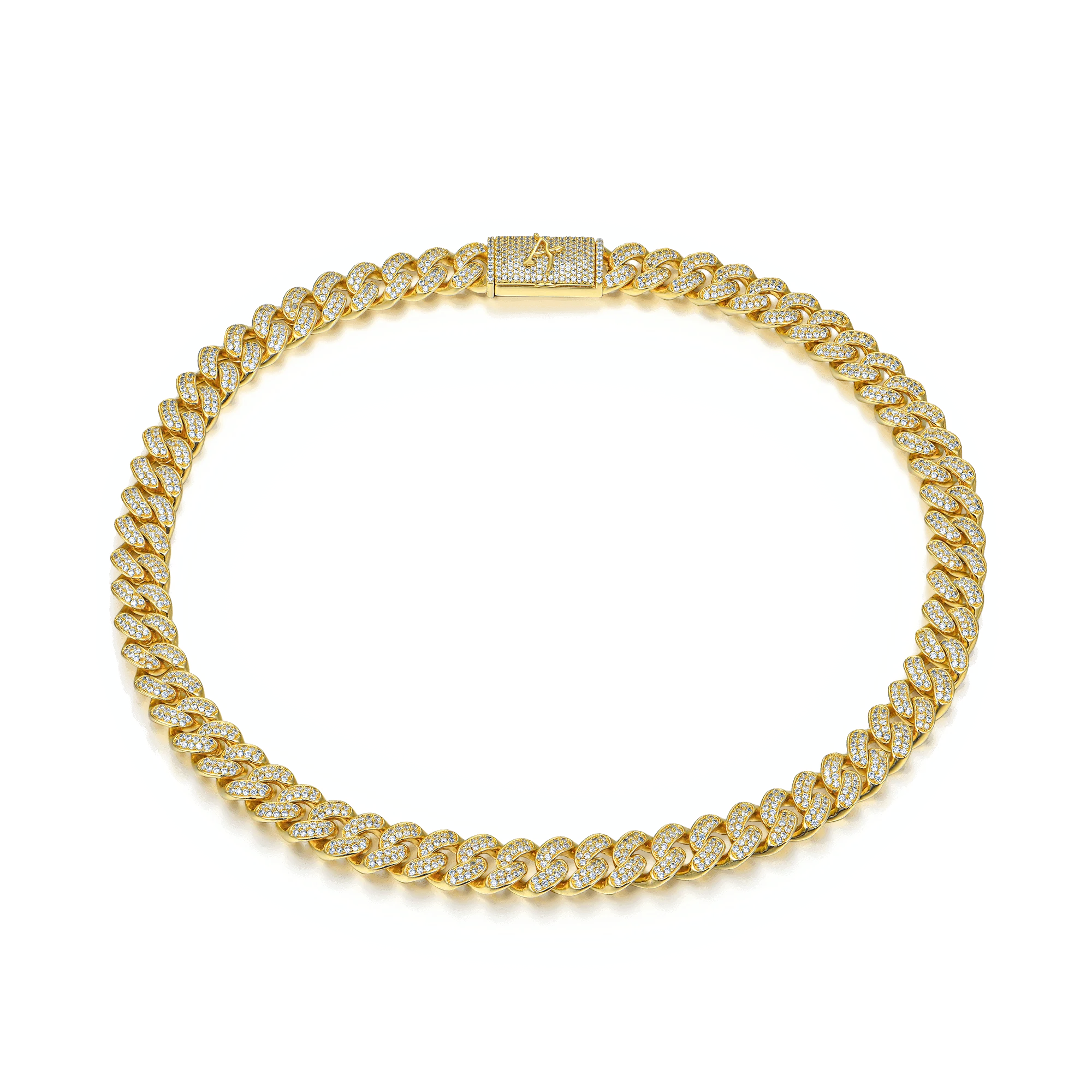 12mm A® Box Clasp Cuban Link Chain - Image 5