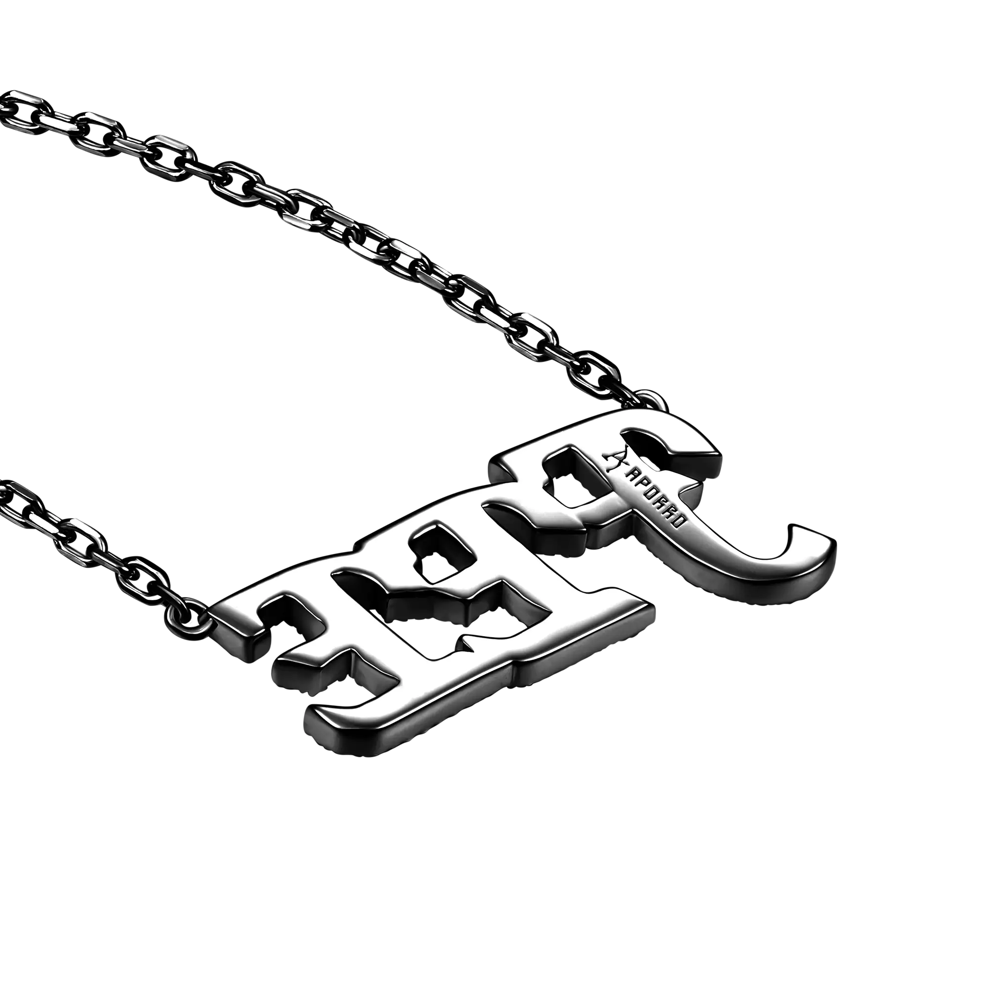 Custom 14k Gold Moissanite Cursive Letter Name Necklace - Image 14