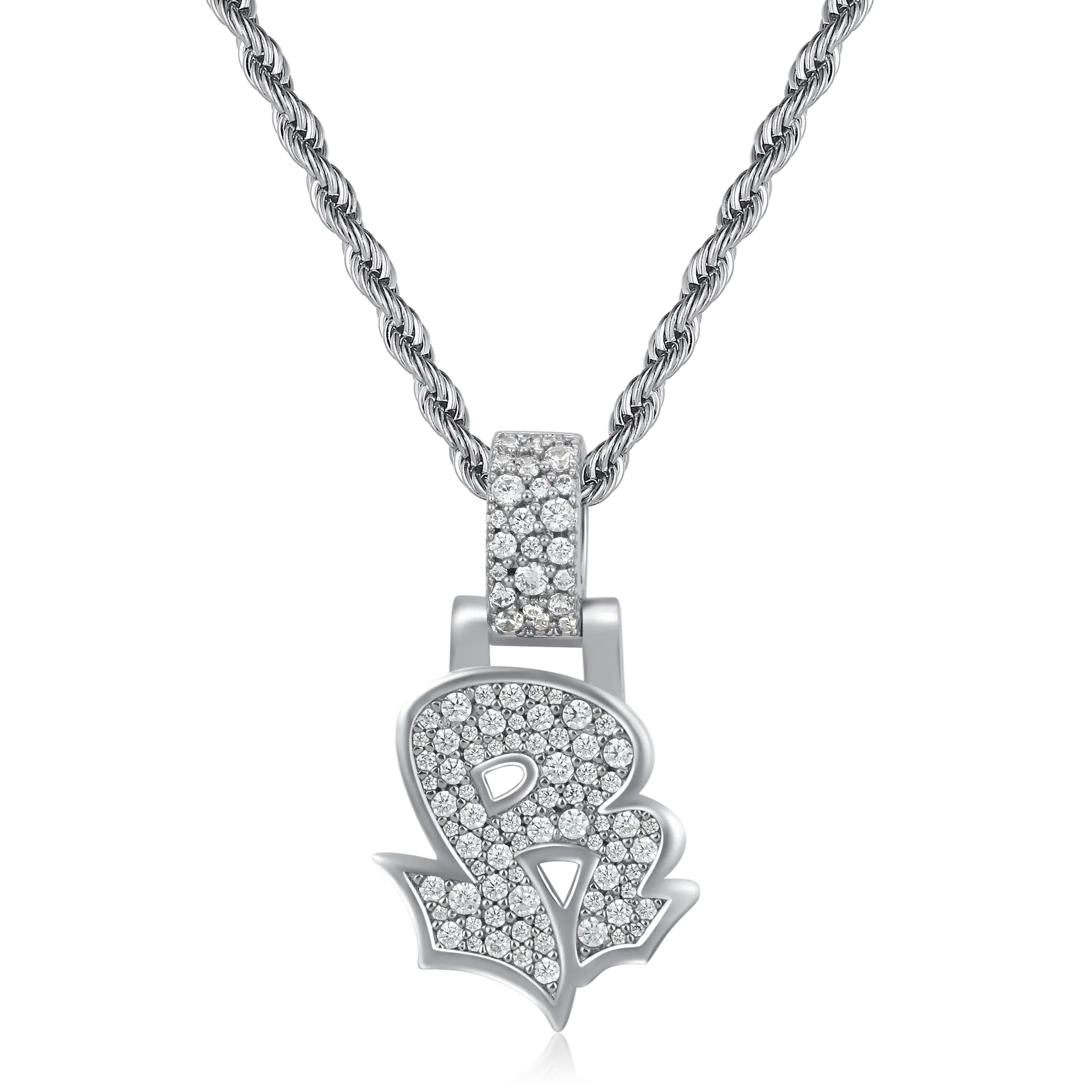 Custom Graffiti Font Letter Pendant - 20mm - Image 17