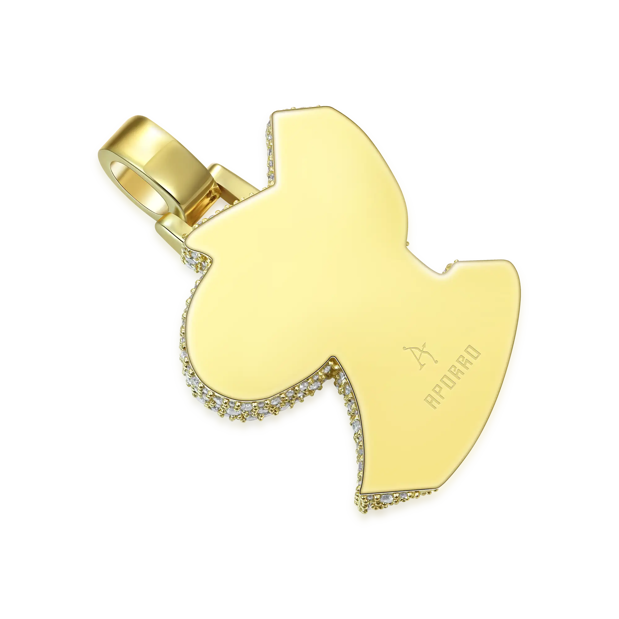 Custom 3D Bold Graffiti Font Letter Pendant - 38mm - Image 16