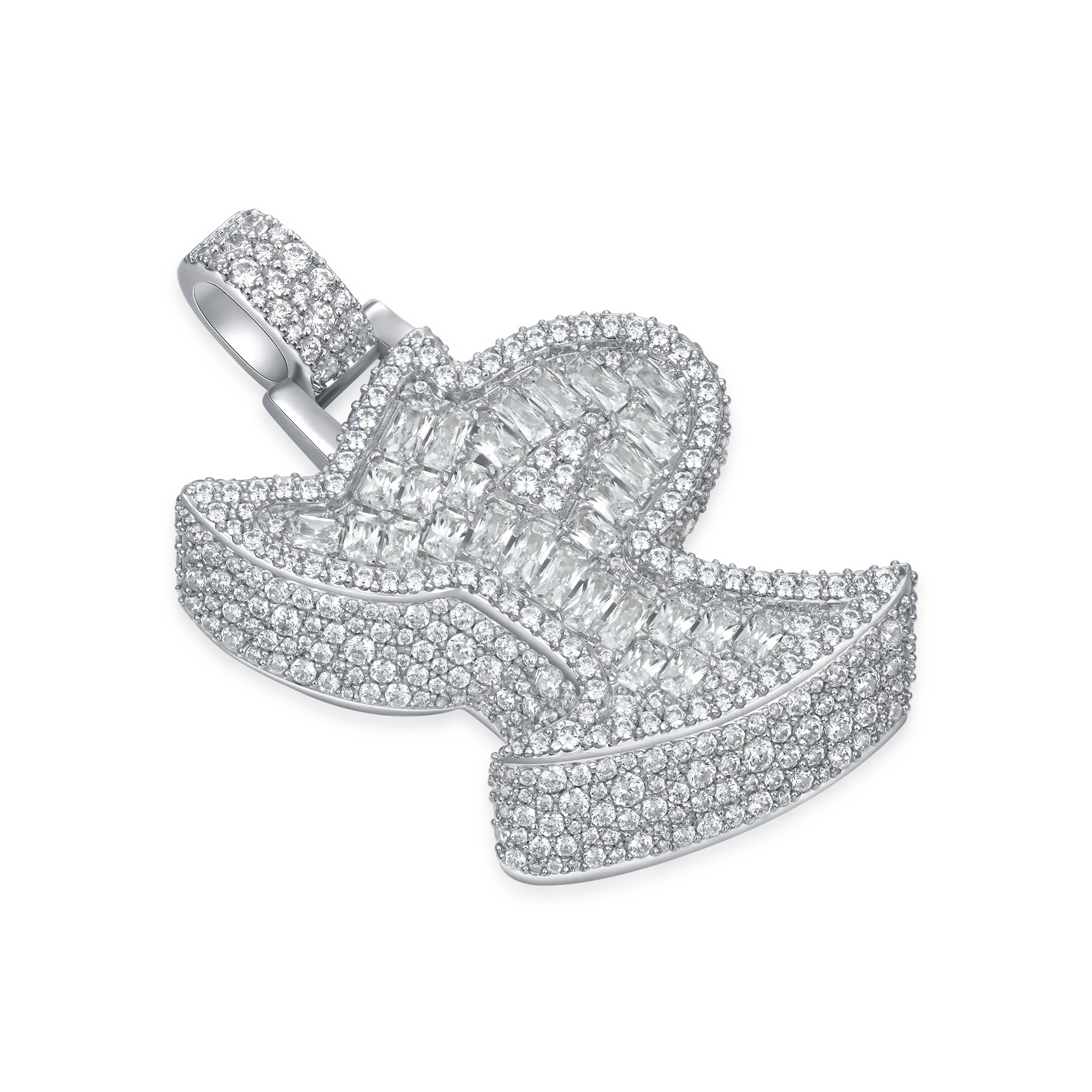 Custom 3D Bold Graffiti Font Letter Pendant - 38mm - Image 18