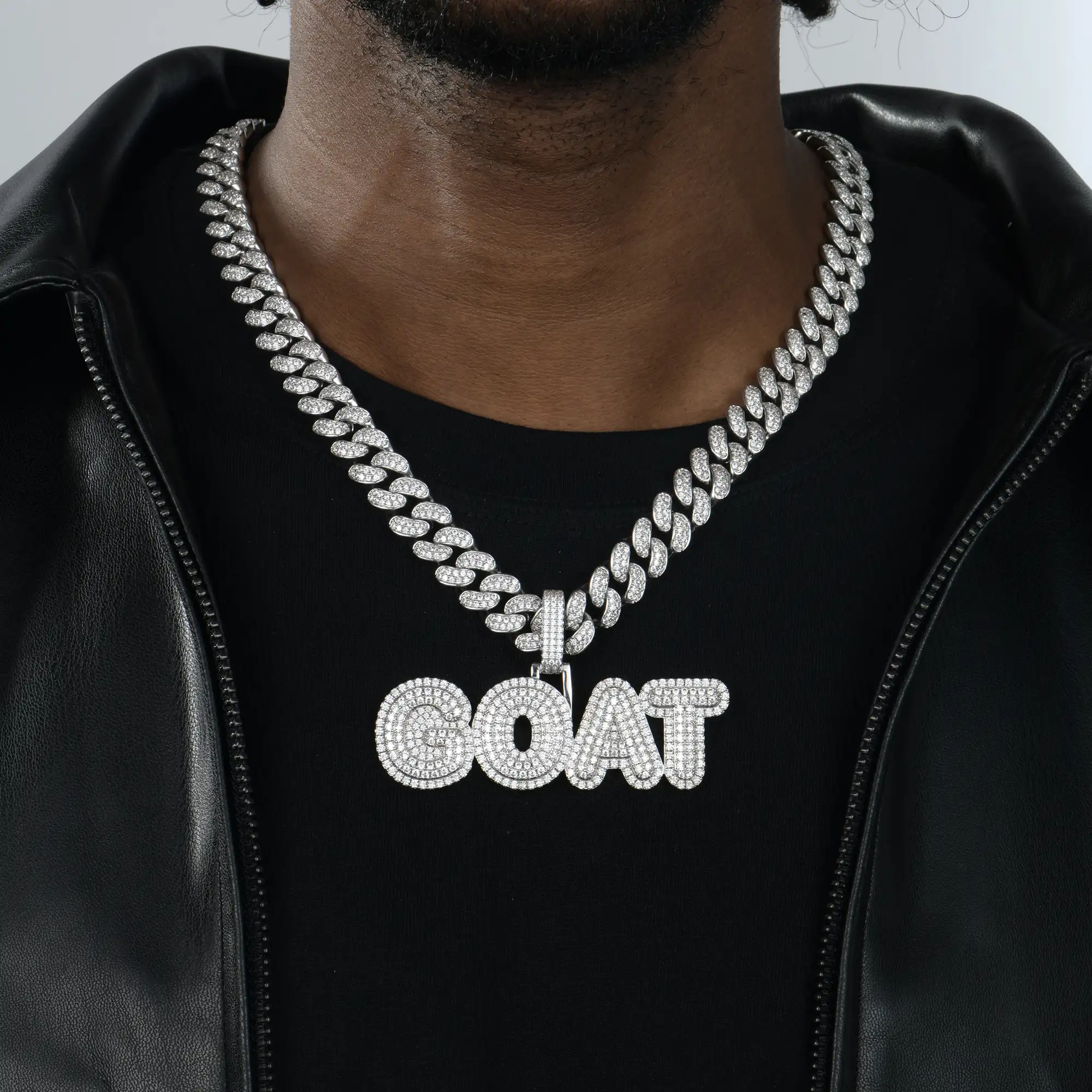 Custom Bubble Font Pendant - Image 2