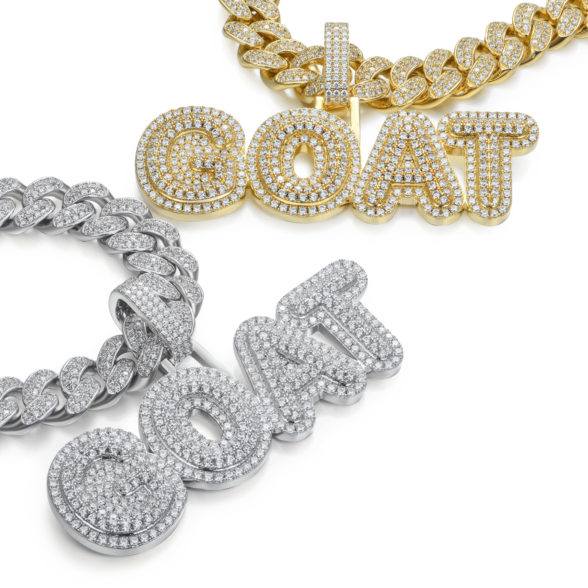 Custom Bubble Font Pendant - Image 4