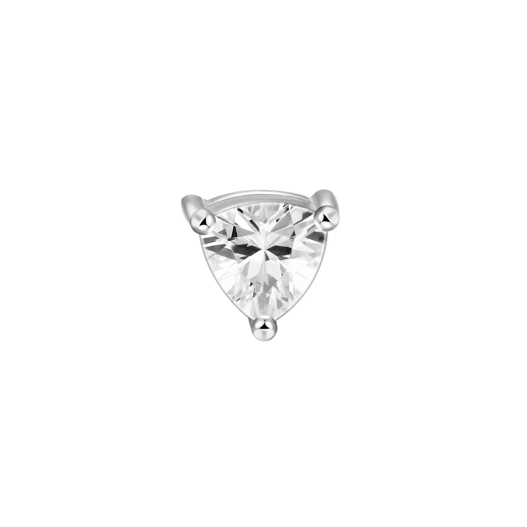 Custom Classic Moissanite Stud Earring - Image 101