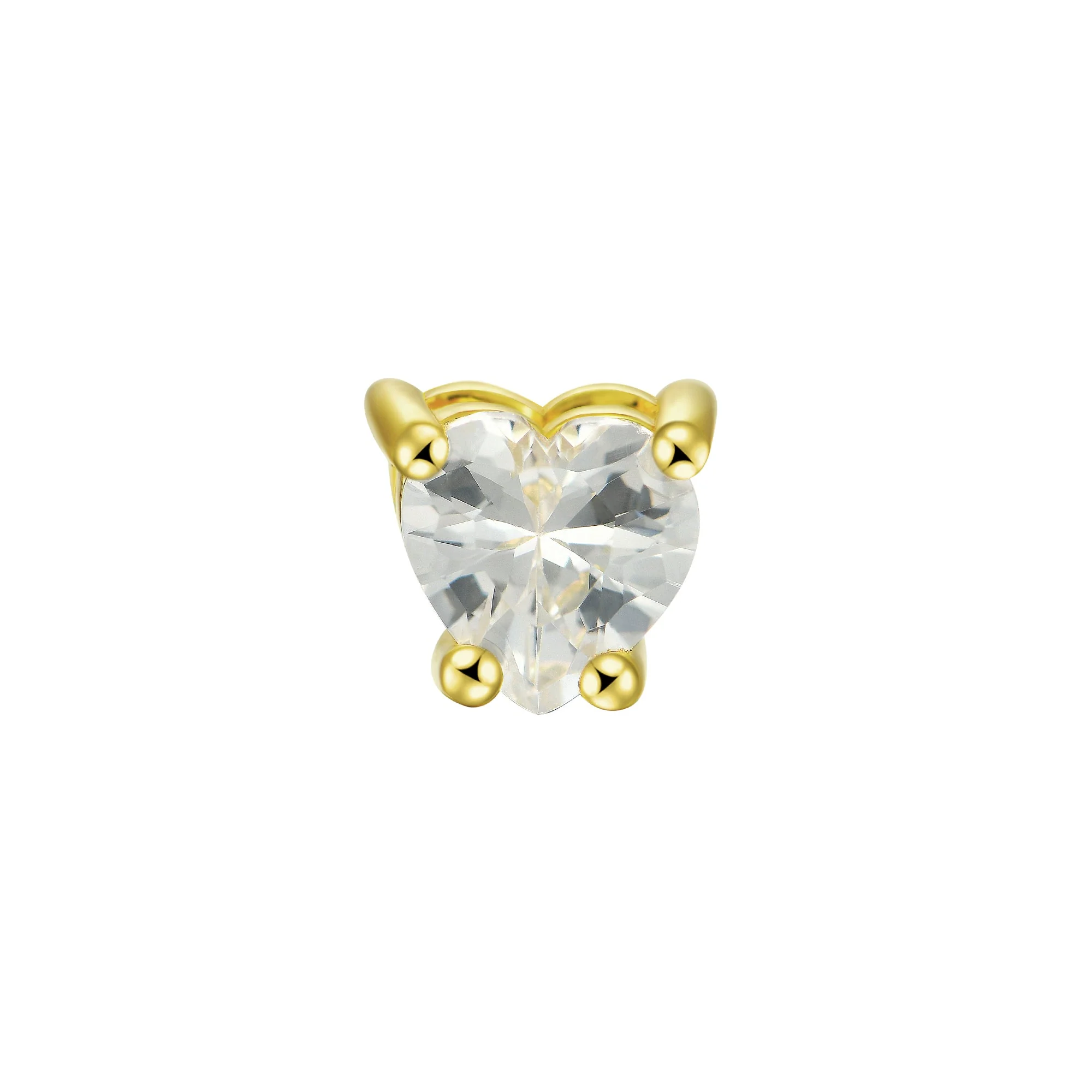 Custom Classic Moissanite Stud Earring - Image 131