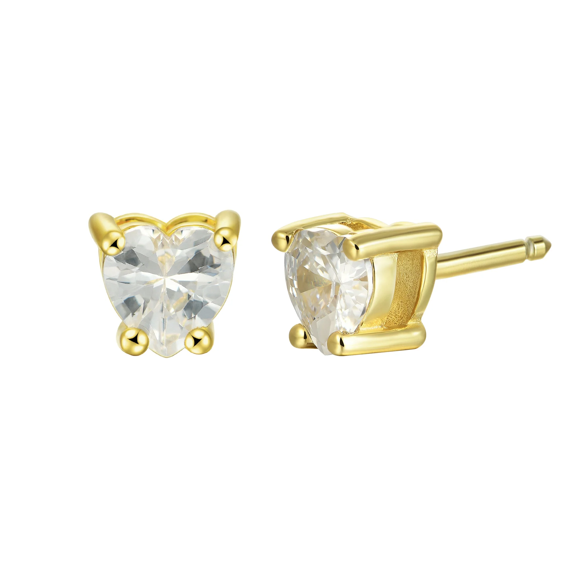 Custom Classic Moissanite Stud Earring - Image 139