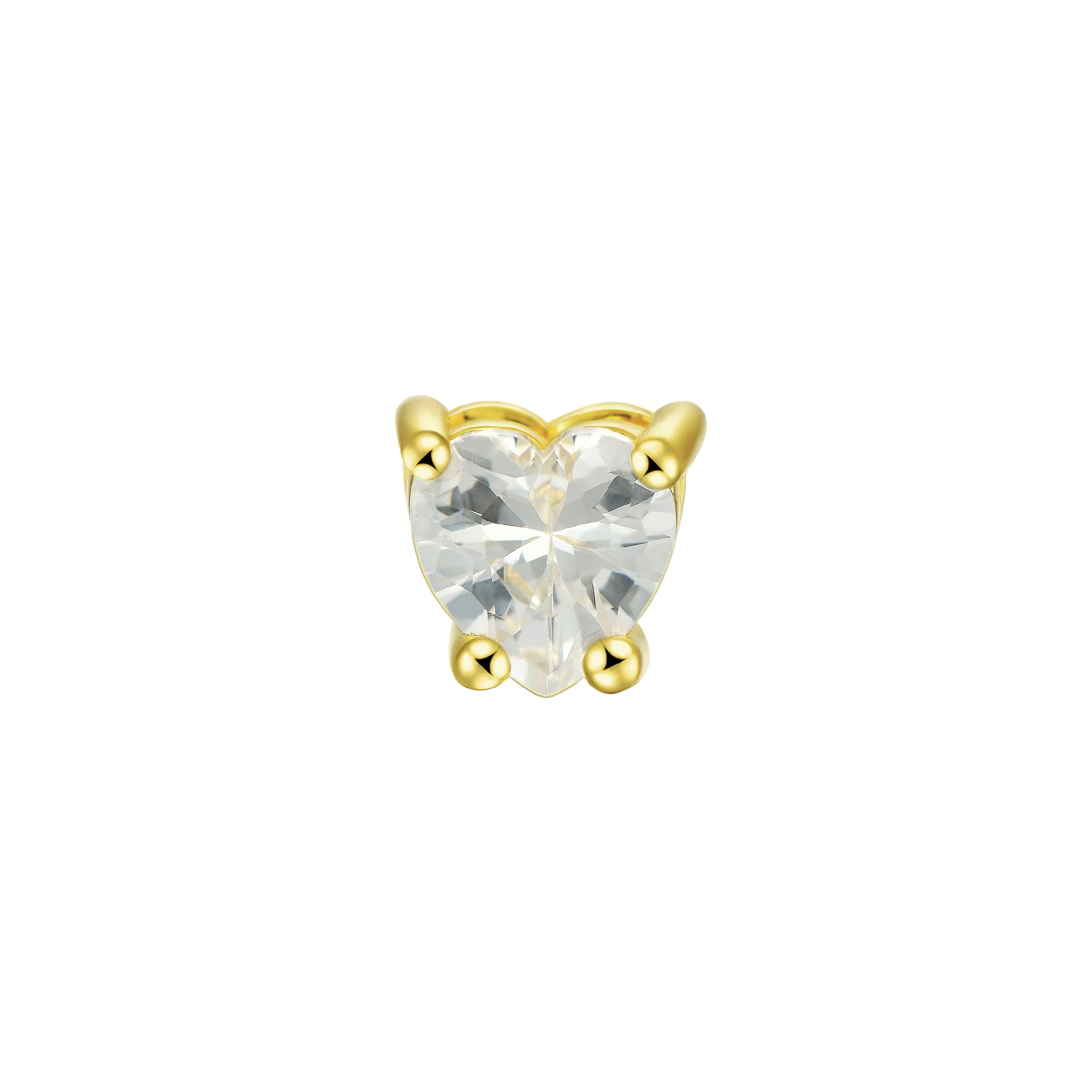 Custom Classic Moissanite Stud Earring - Image 143