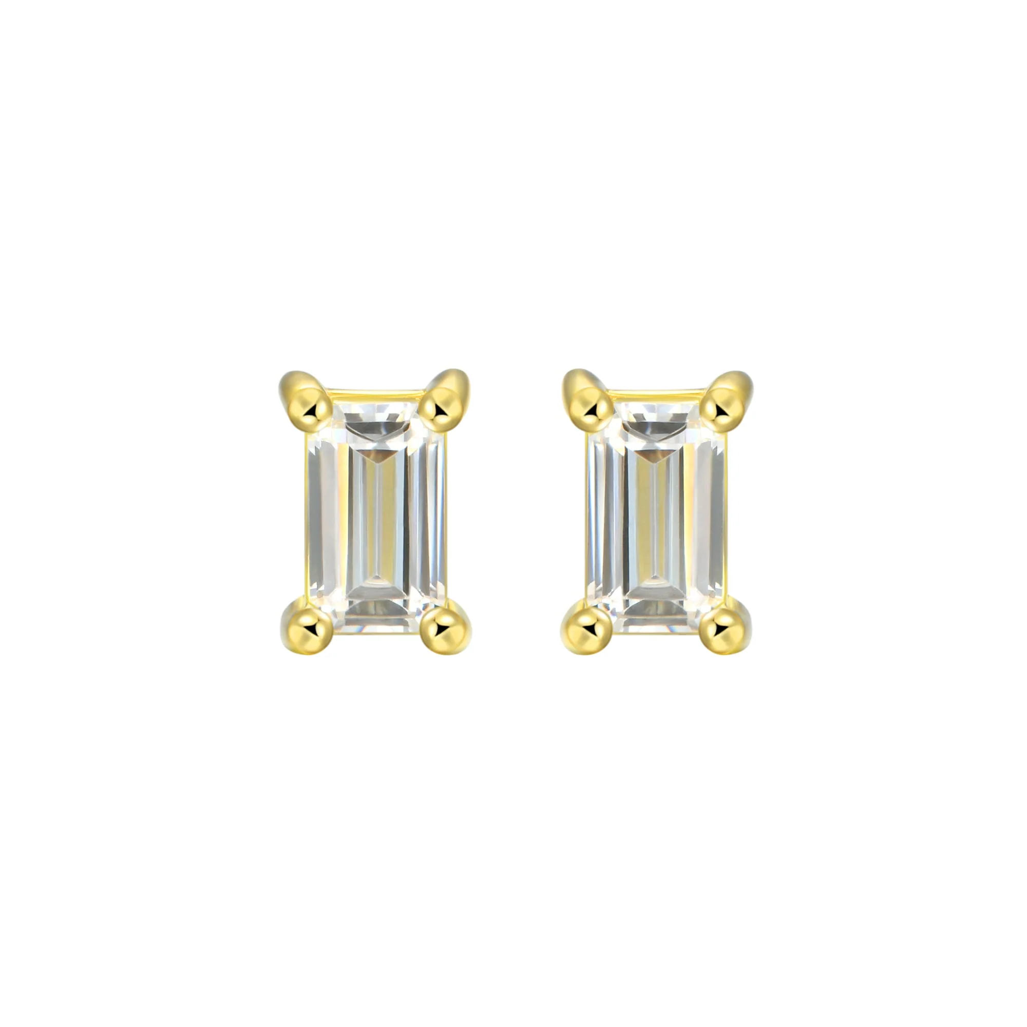 Custom Classic Moissanite Stud Earring - Image 168