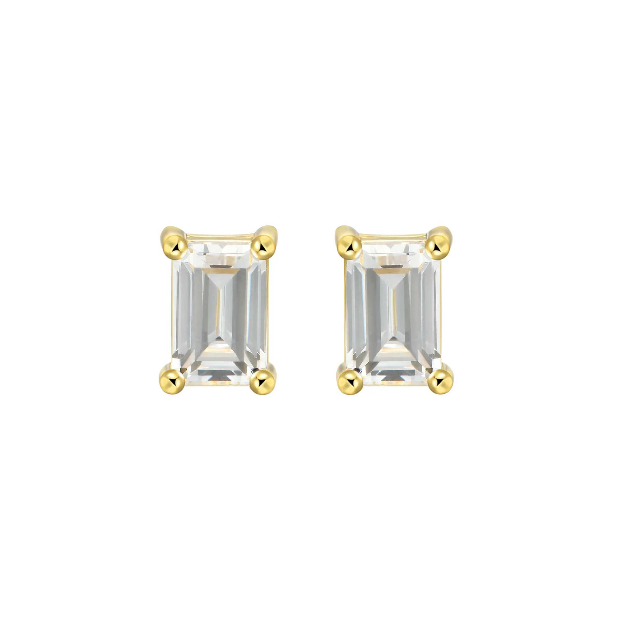 Custom Classic Moissanite Stud Earring - Image 180
