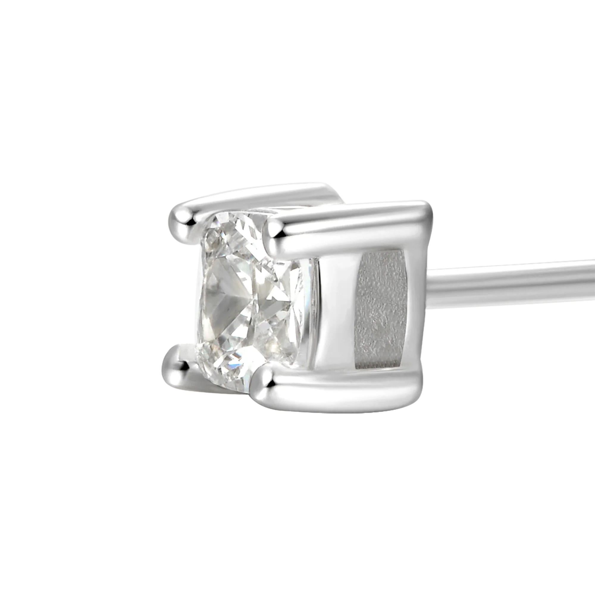 Custom Classic Moissanite Stud Earring - Image 196