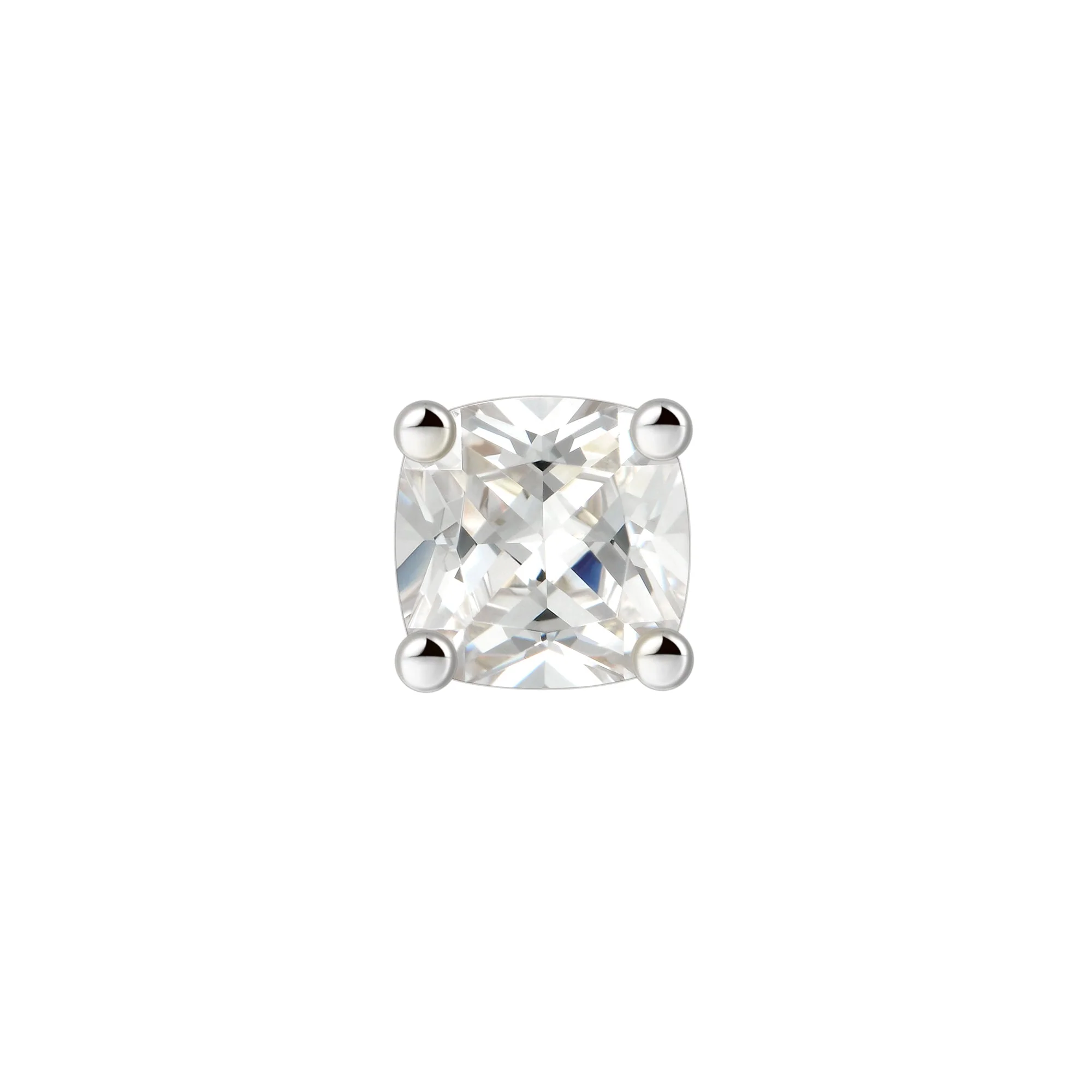 Custom Classic Moissanite Stud Earring - Image 209