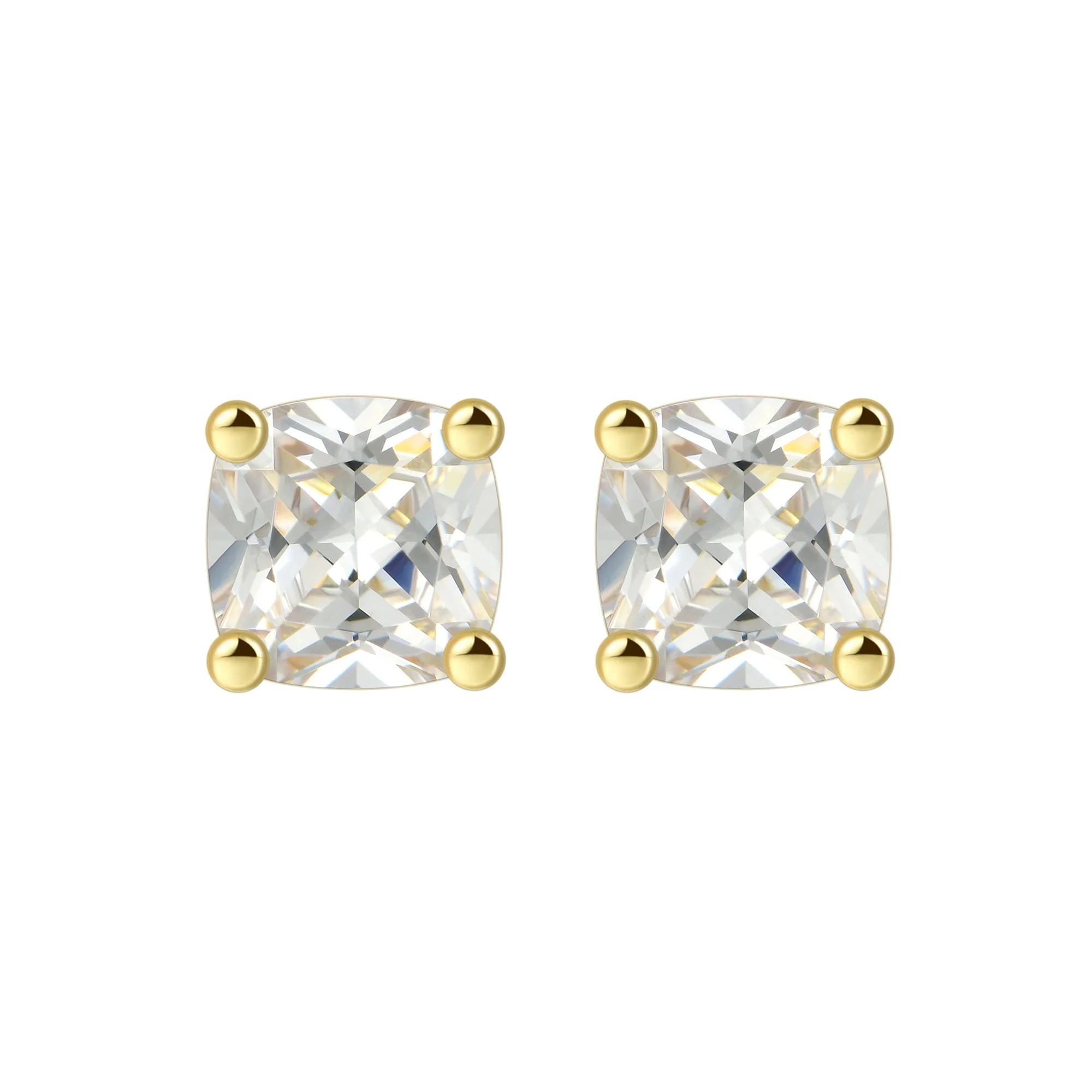Custom Classic Moissanite Stud Earring - Image 216