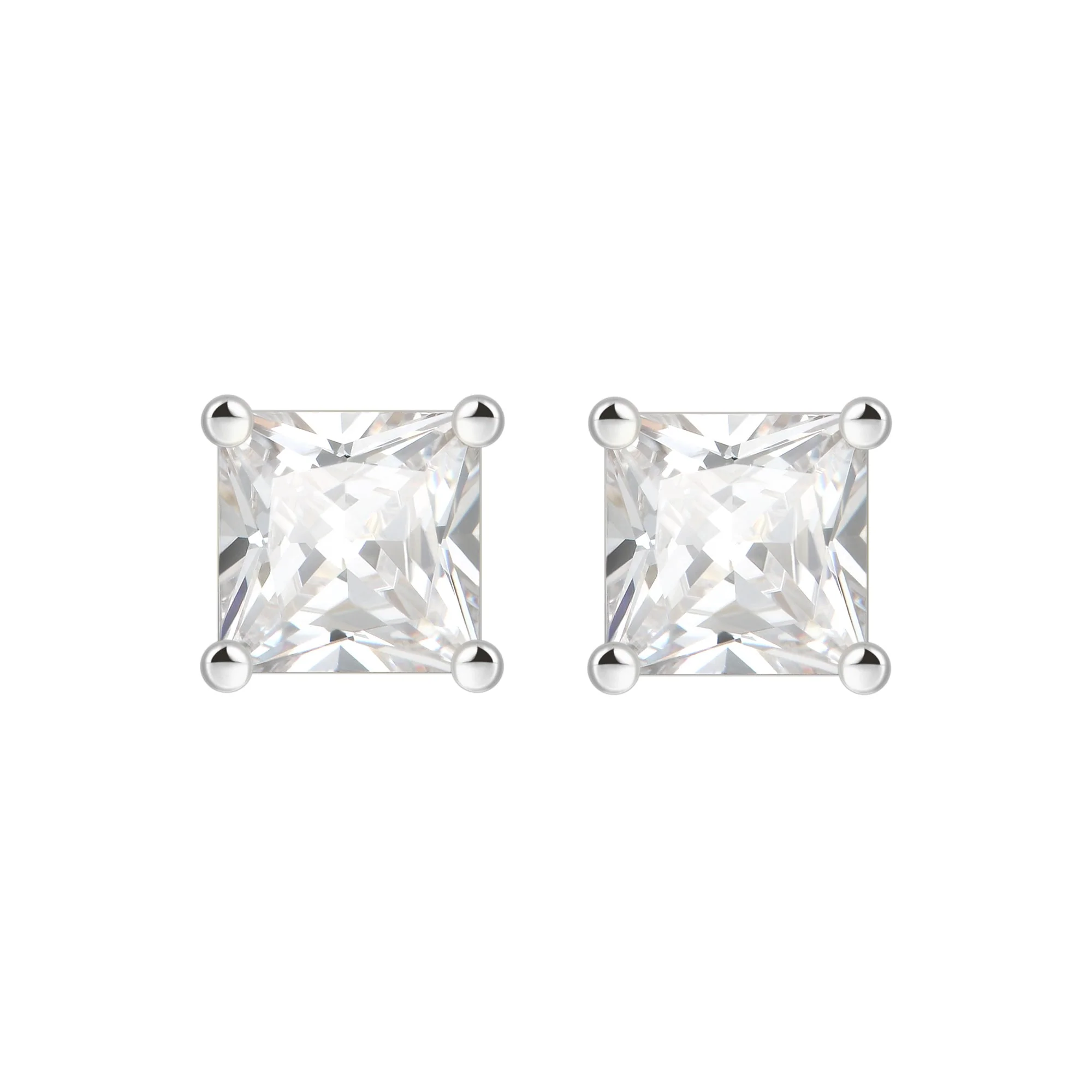 Custom Classic Moissanite Stud Earring - Image 30