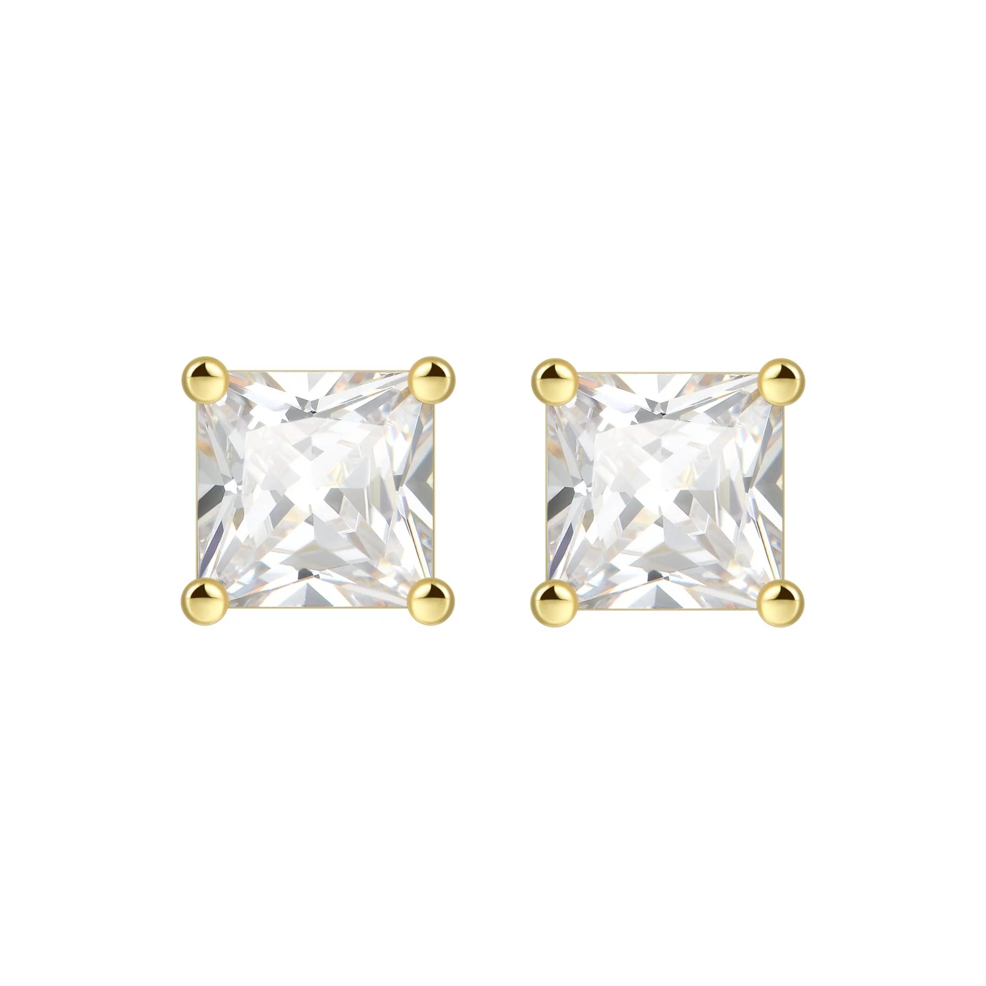 Custom Classic Moissanite Stud Earring - Image 36