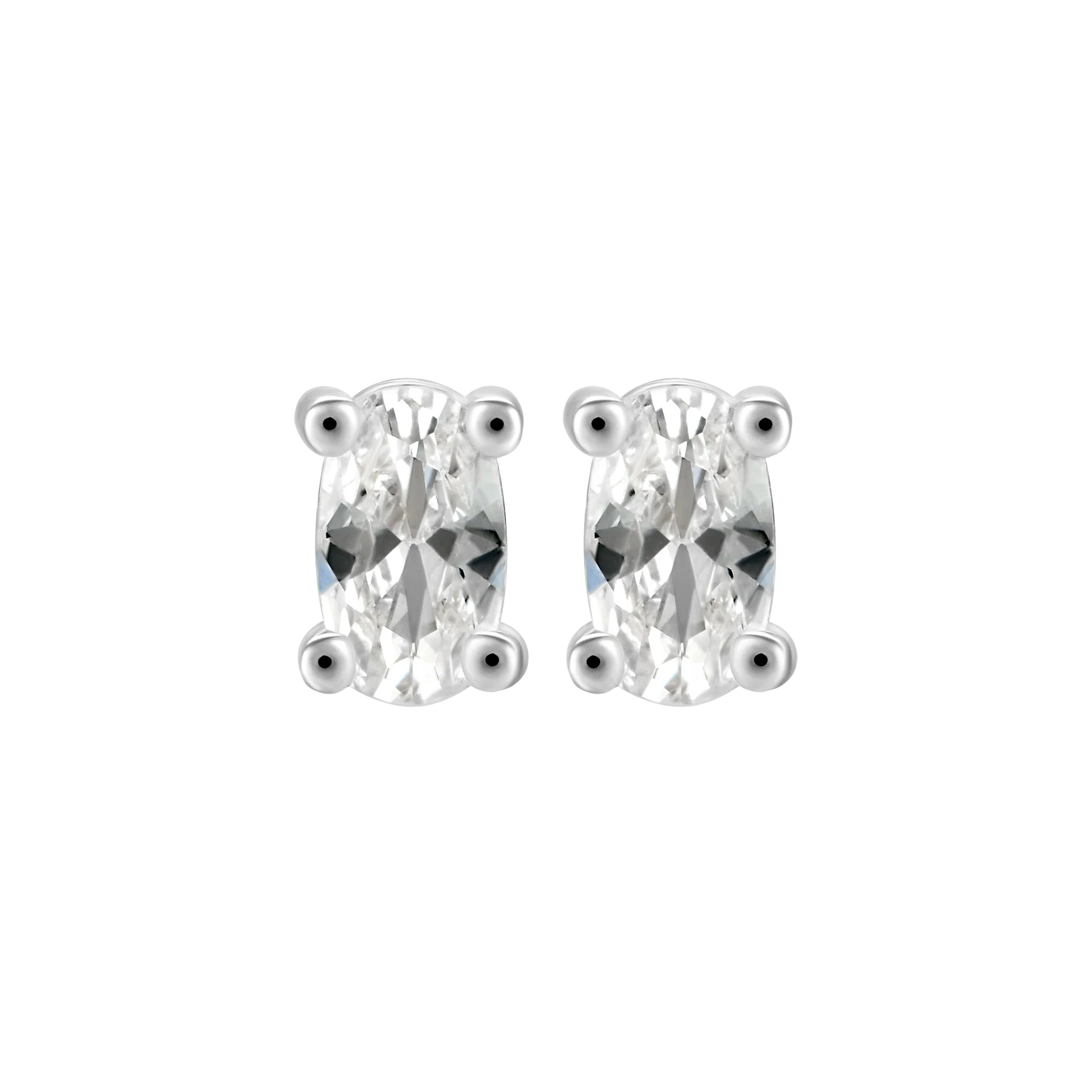 Custom Classic Moissanite Stud Earring - Image 42