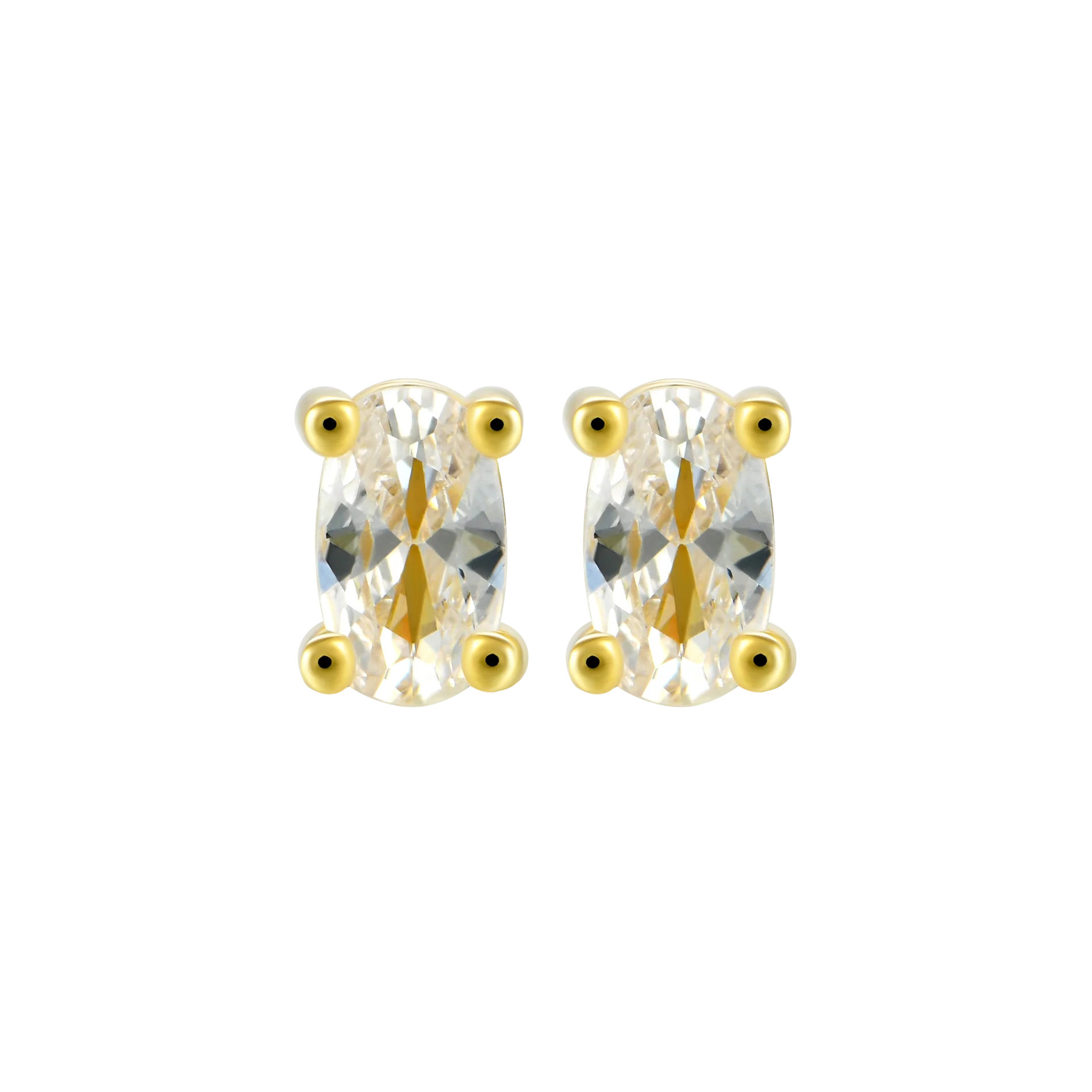 Custom Classic Moissanite Stud Earring - Image 48