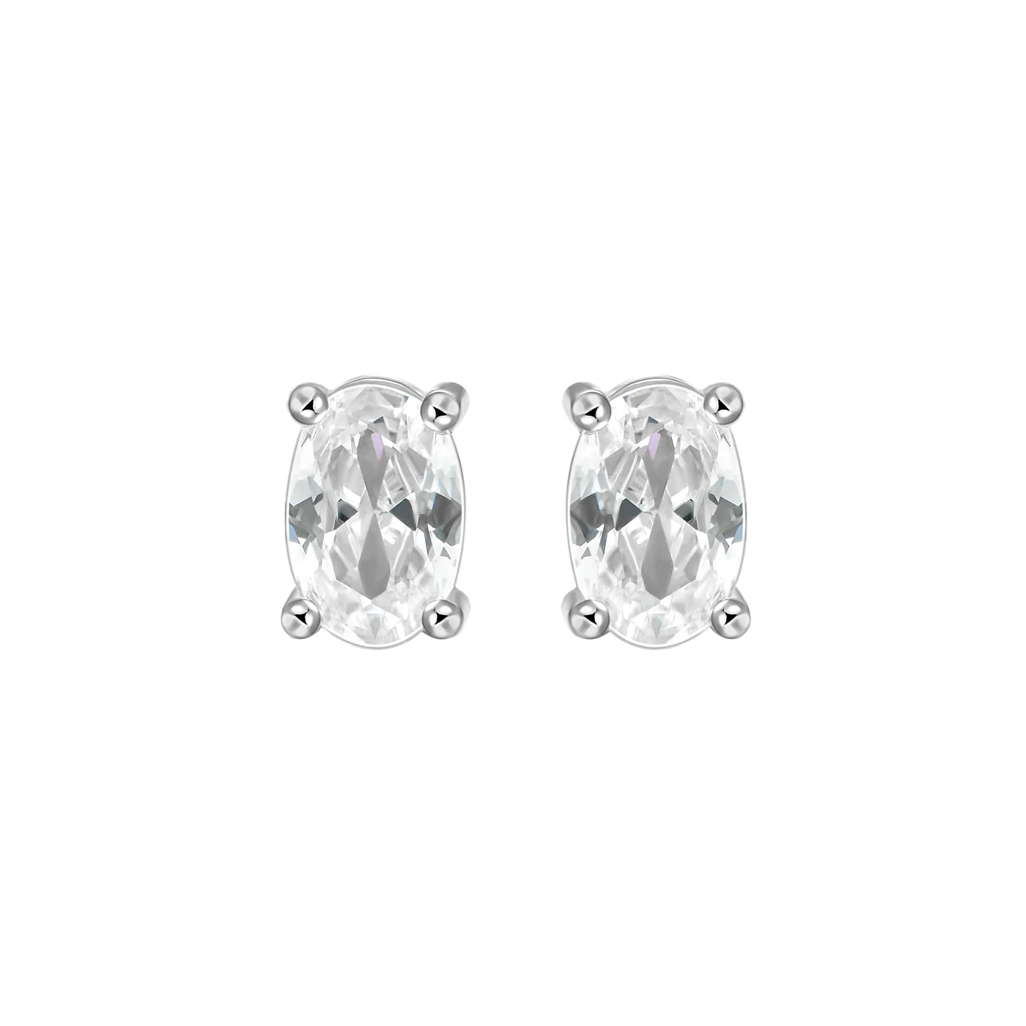 Custom Classic Moissanite Stud Earring - Image 54