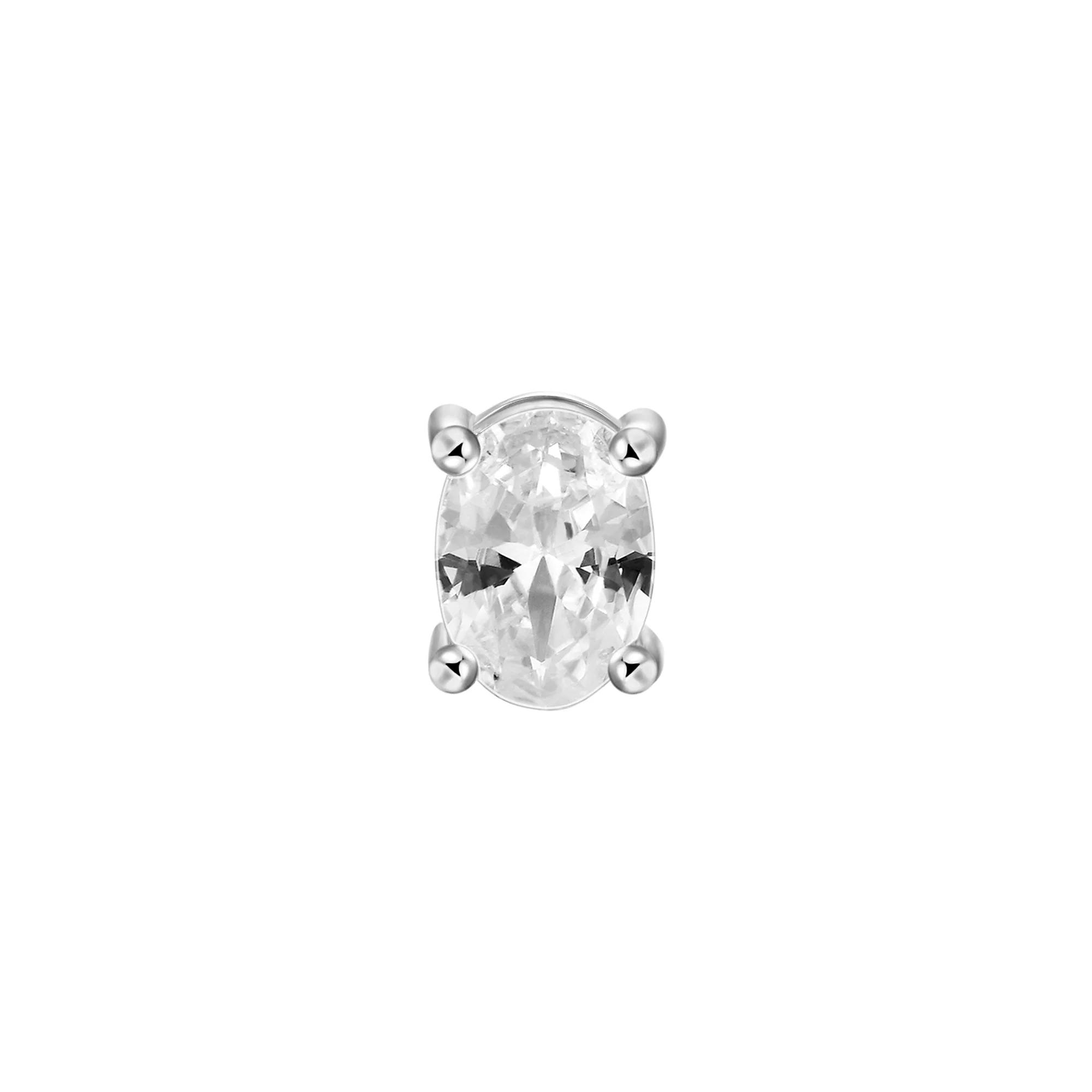 Custom Classic Moissanite Stud Earring - Image 65