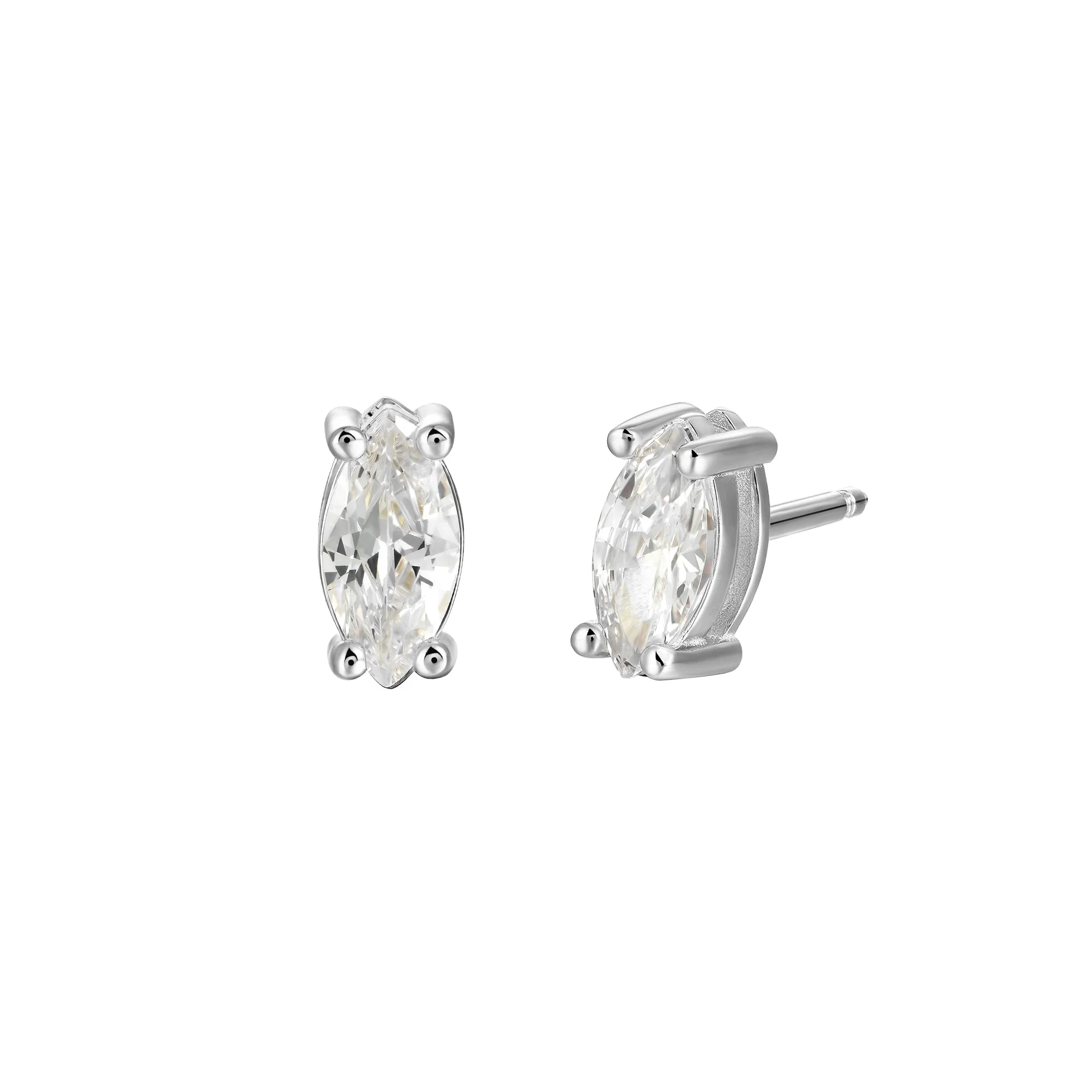 Custom Classic Moissanite Stud Earring - Image 73