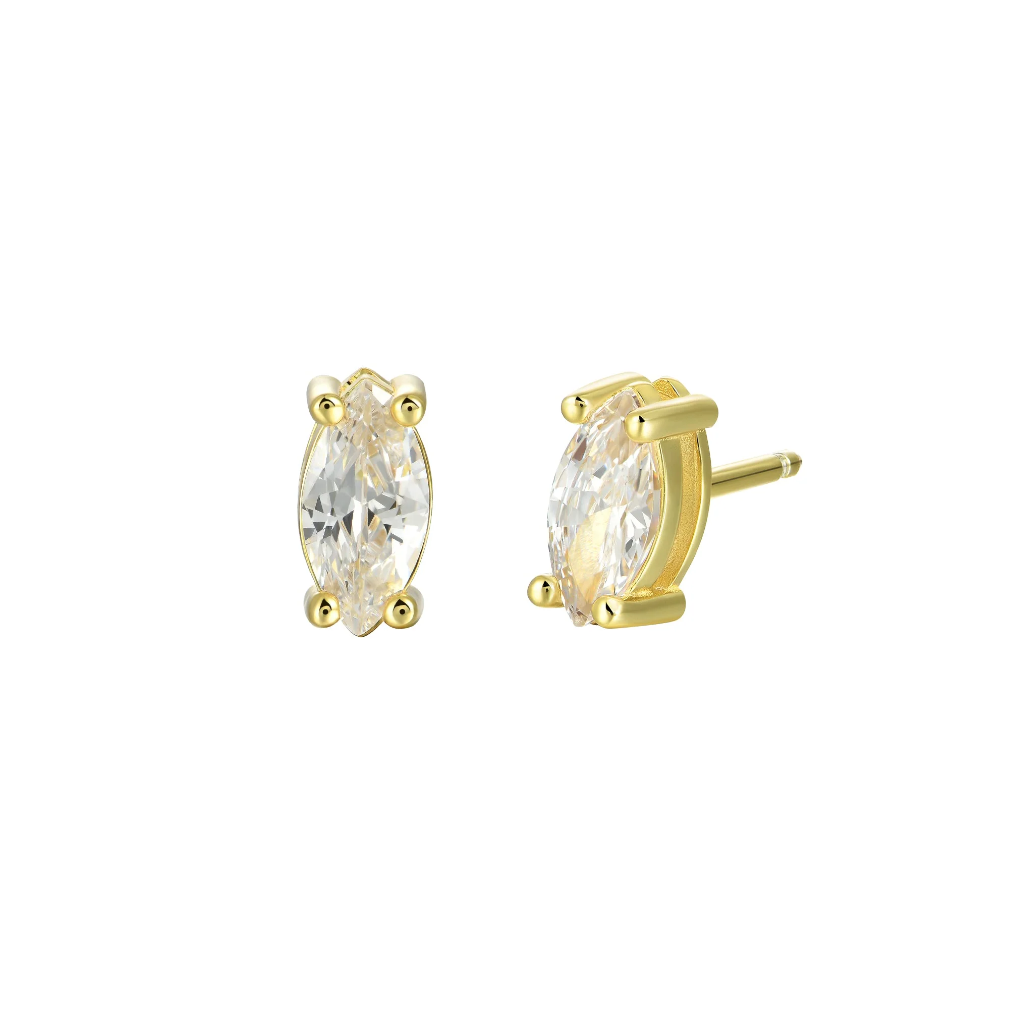 Custom Classic Moissanite Stud Earring - Image 79