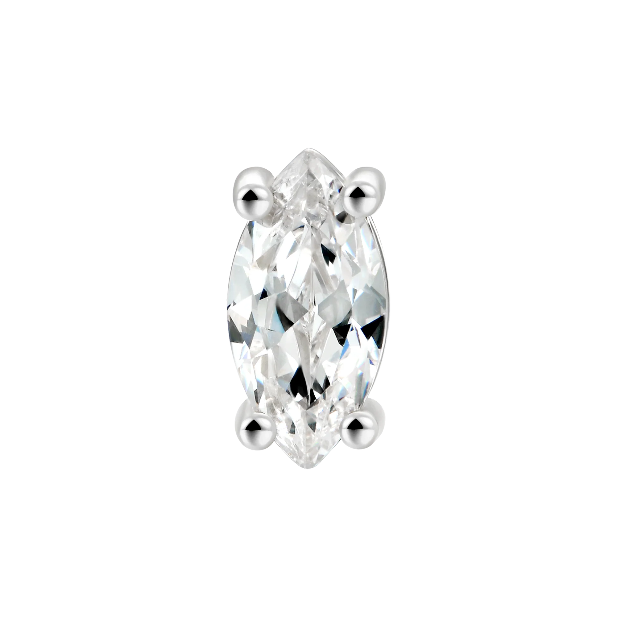 Custom Classic Moissanite Stud Earring - Image 89