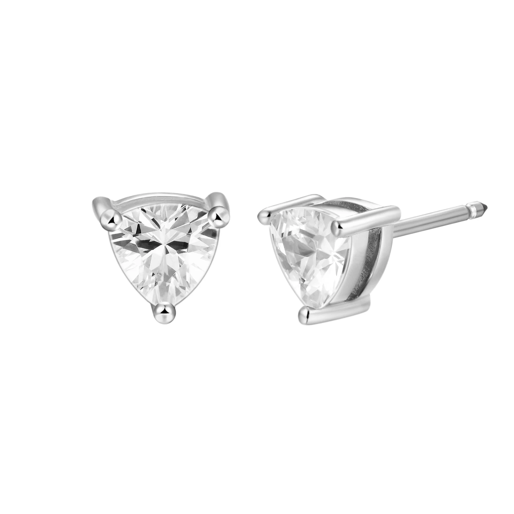 Custom Classic Moissanite Stud Earring - Image 97