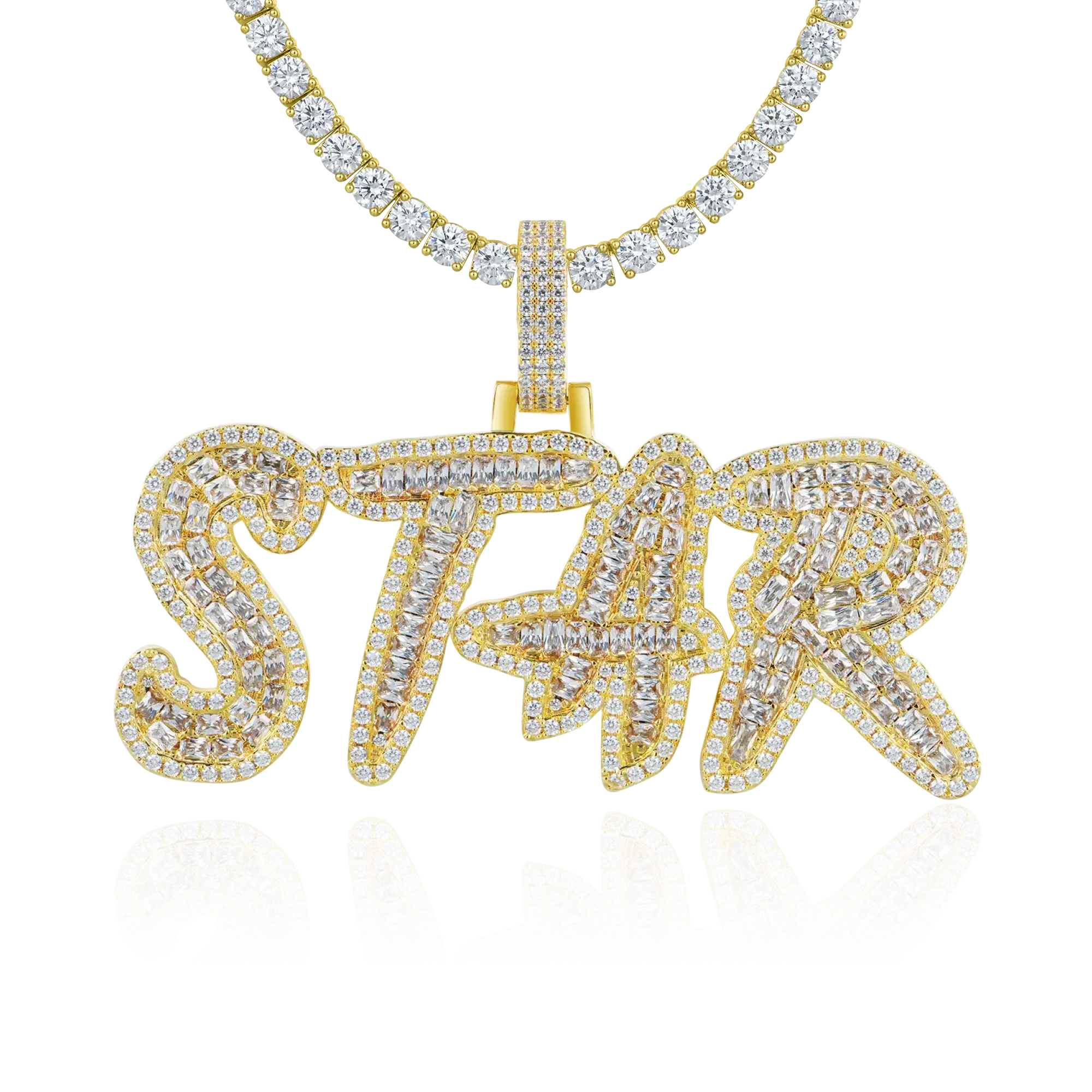 Custom Coke Boys Font Pendant