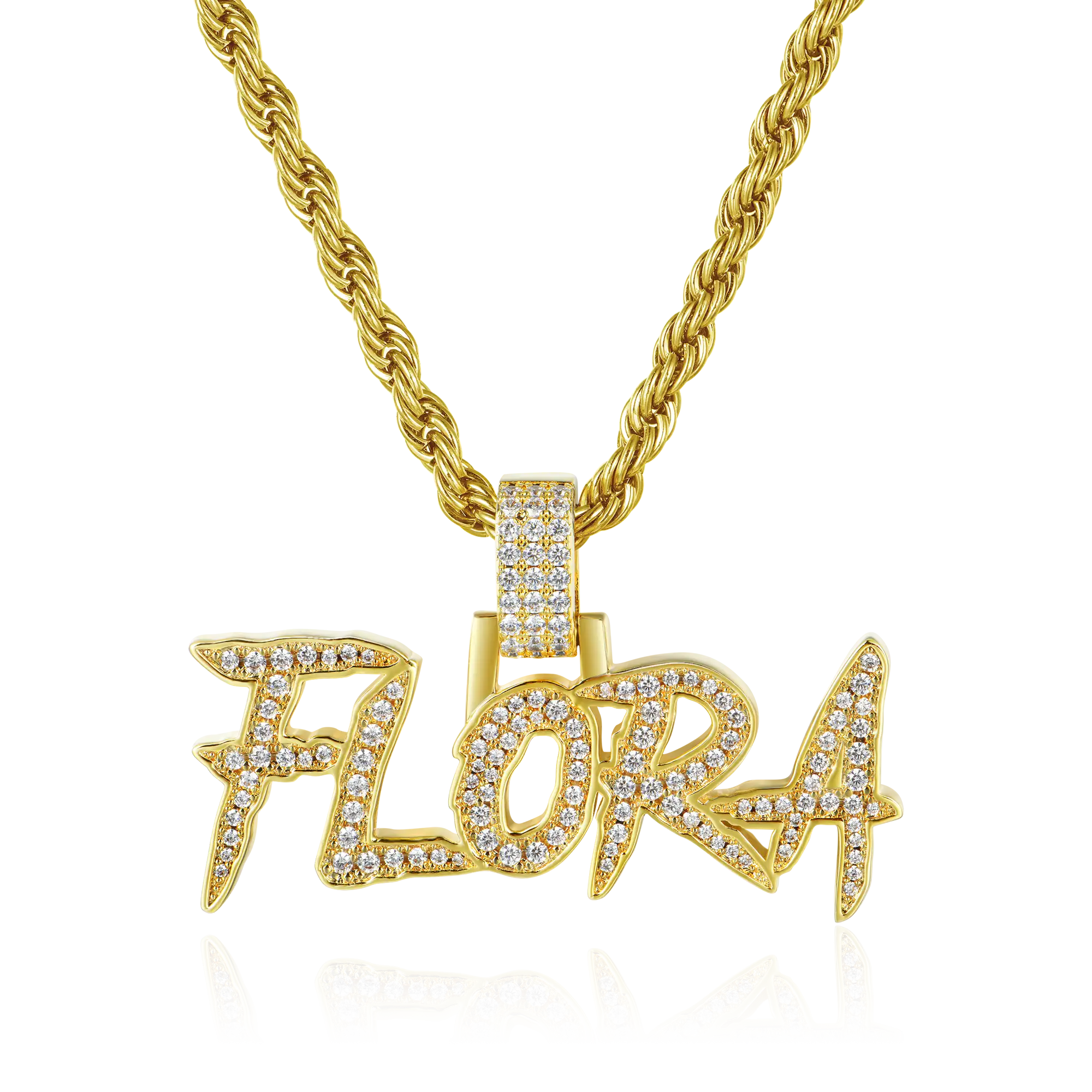 Custom Coke Boys Font Name Pendant - Image 15