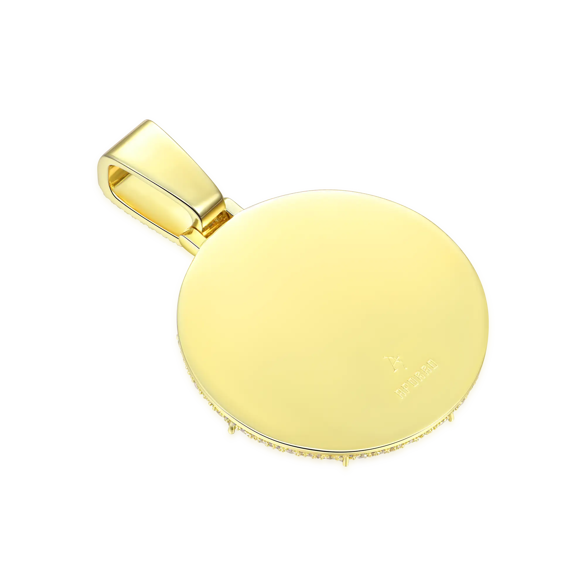 Custom Emerald Glow Photo Pendant - Image 4