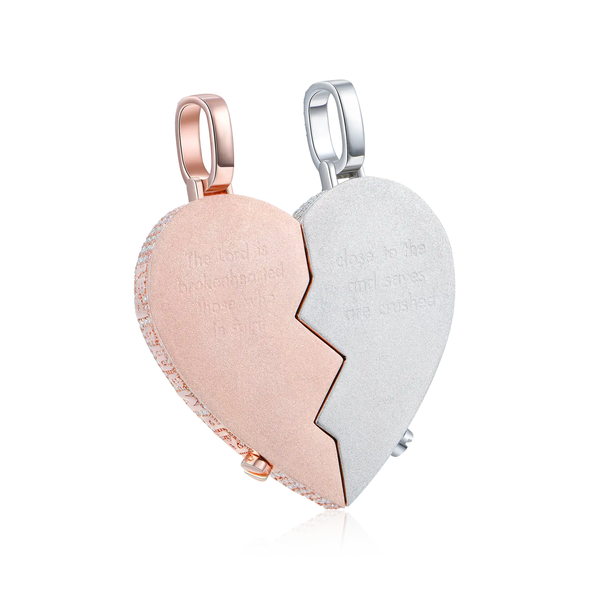 Custom Eternal Heart Frame Photo Pendant - Image 6