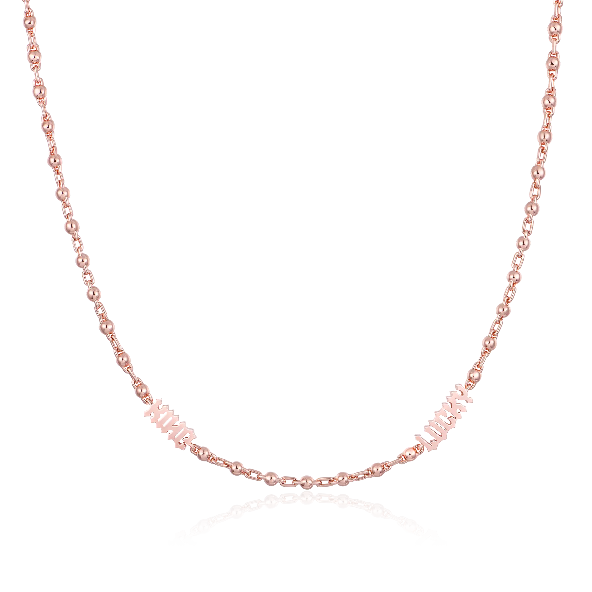 Custom Font/Name Round Ball Chain - 3mm - Image 10