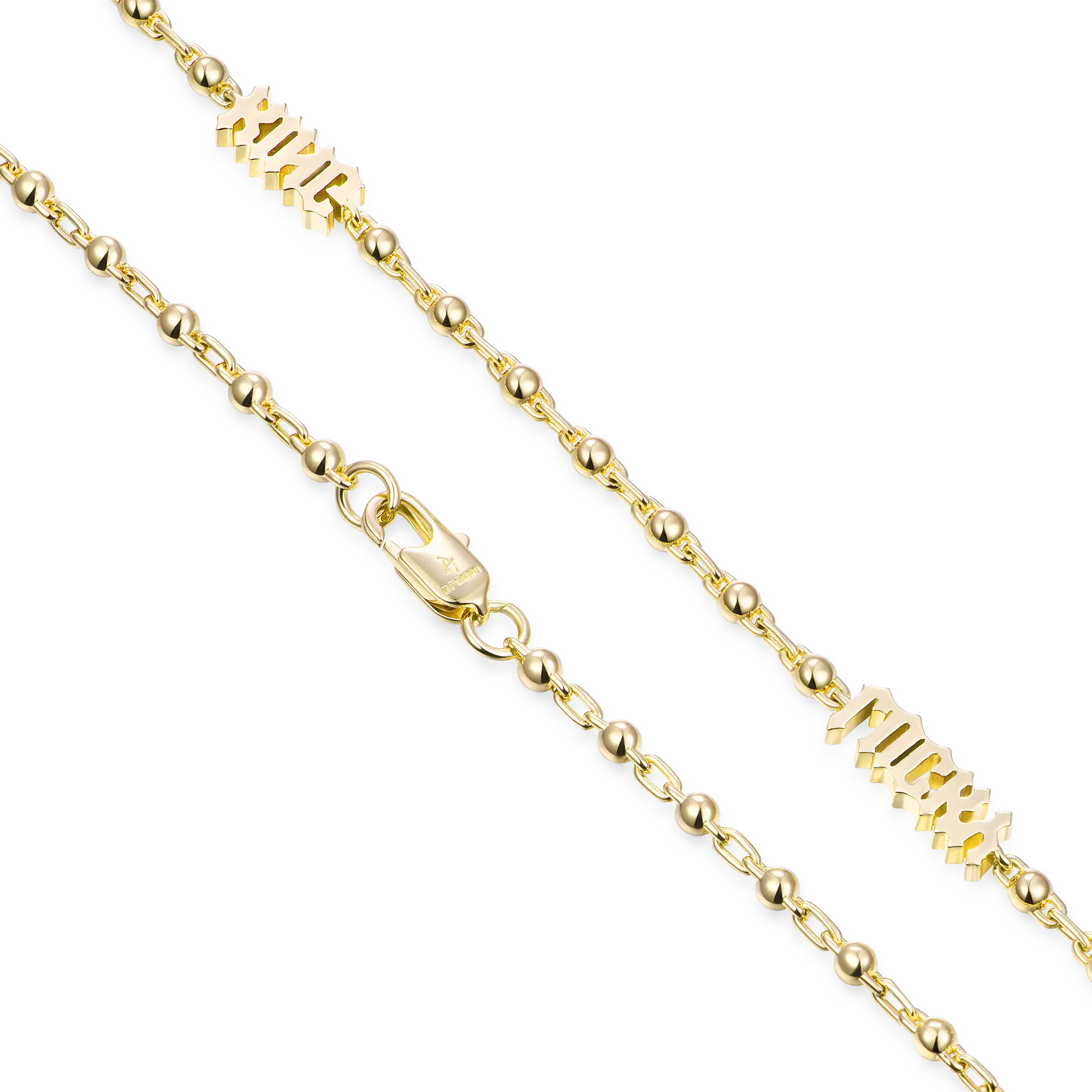 Custom Font/Name Round Ball Chain - 3mm - Image 5