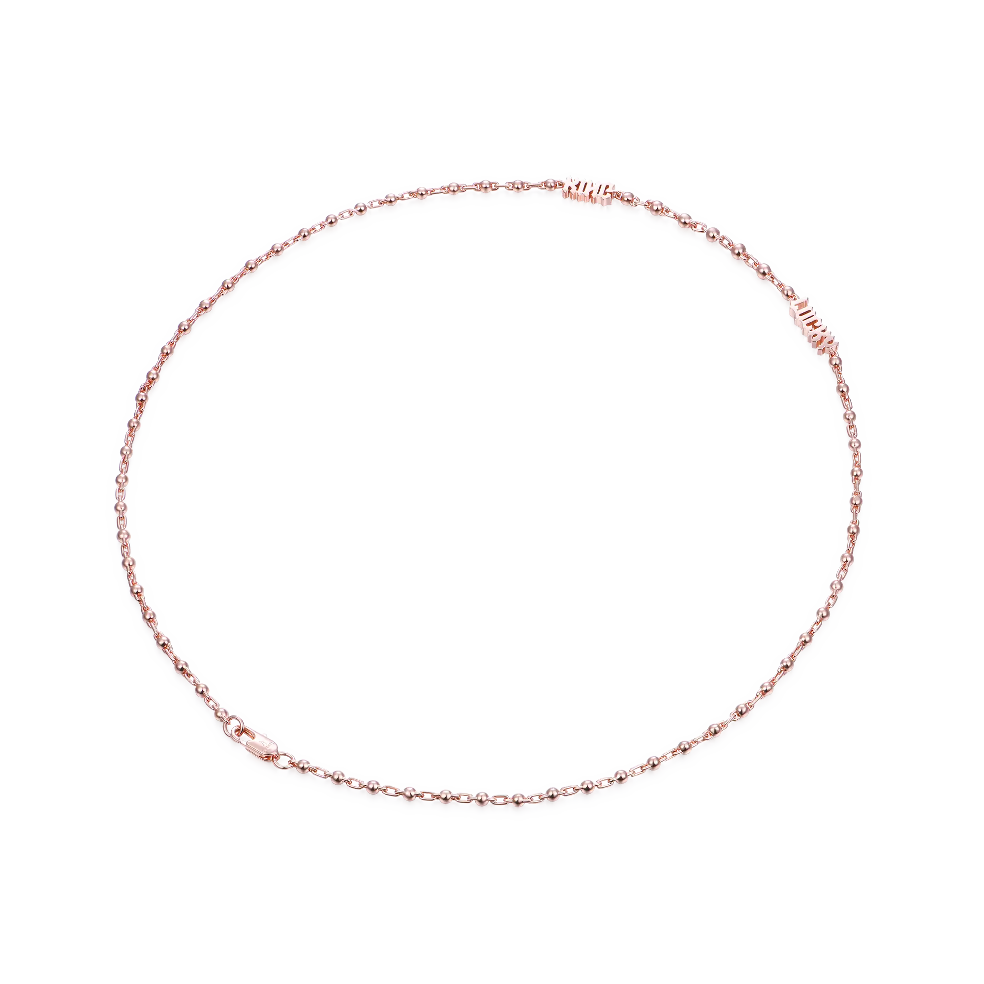 Custom Font/Name Round Ball Chain - 3mm - Image 9
