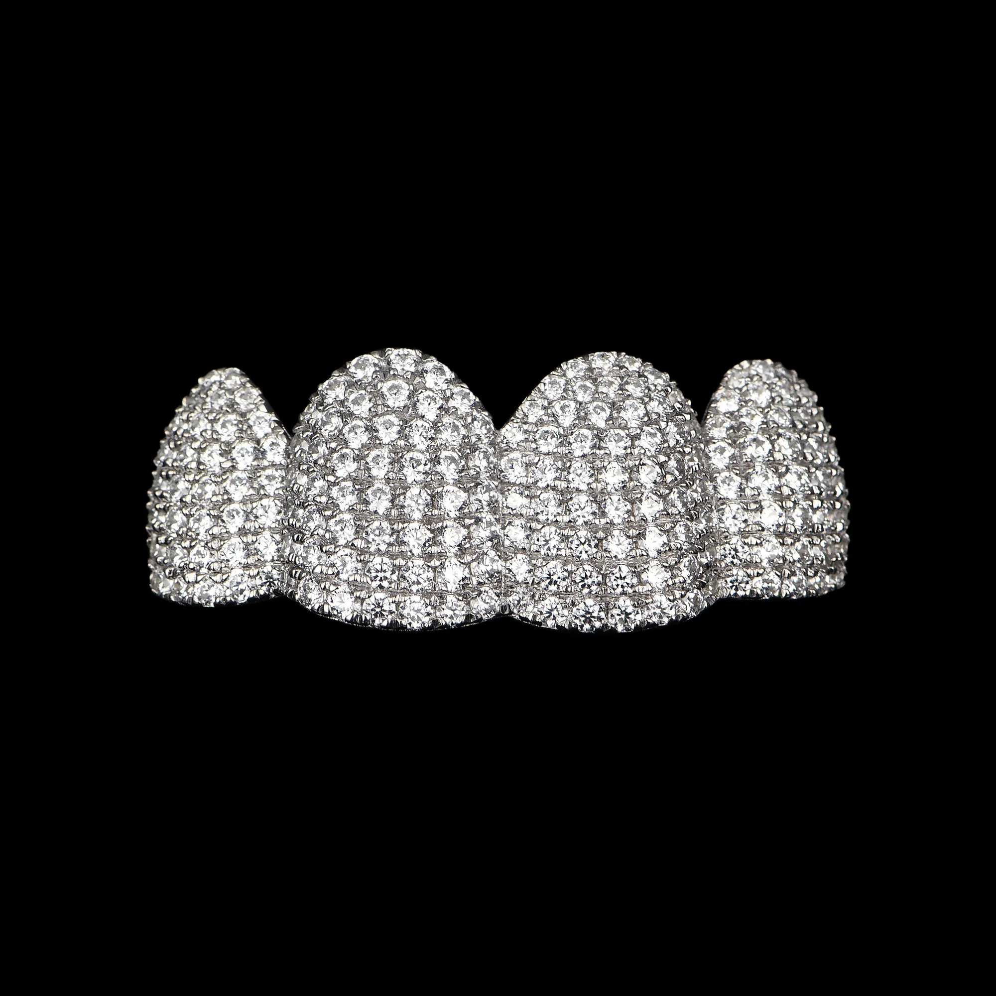 Custom Fully Iced Out Deep Cut Grillz - Image 6
