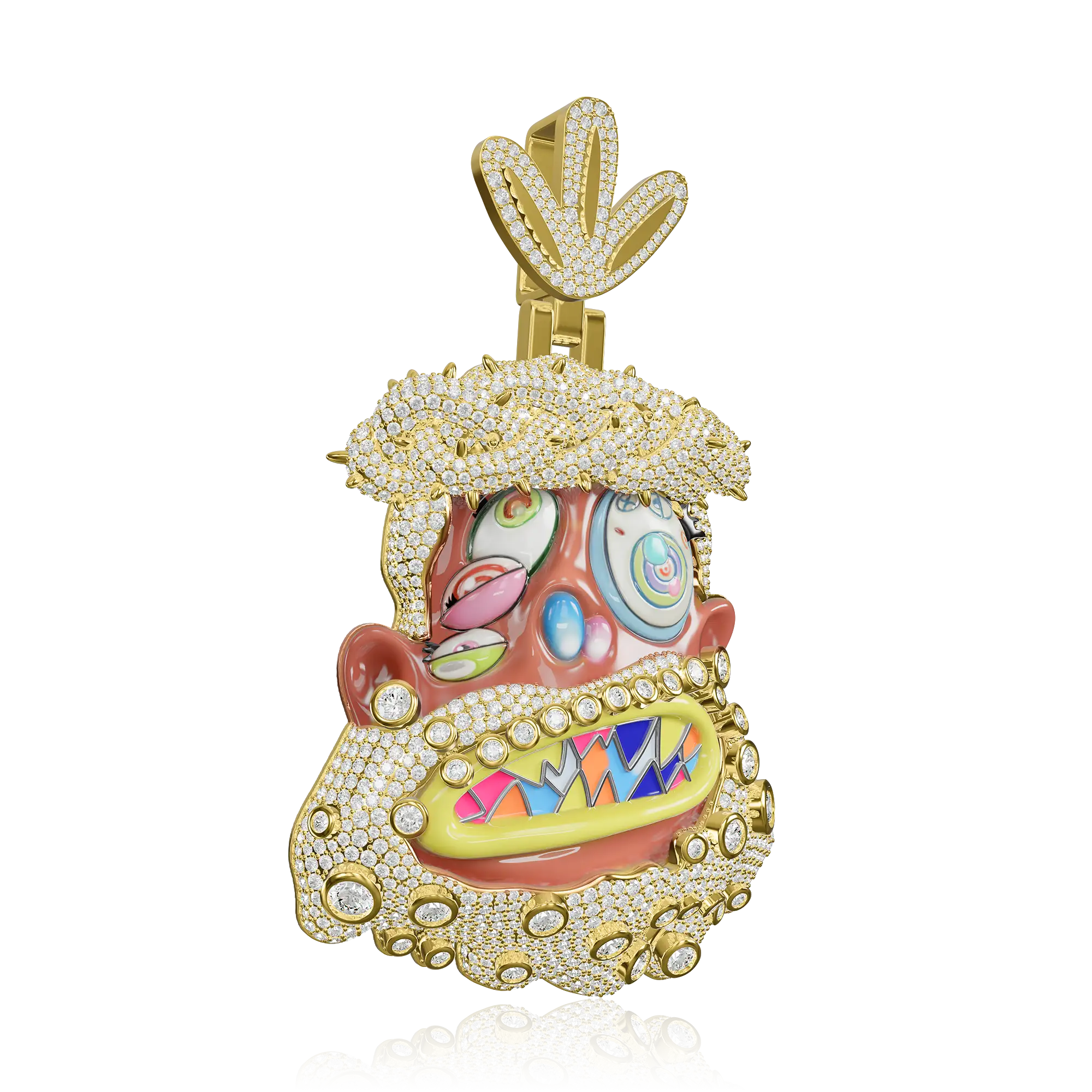 Custom Graffiti Jesus Pendant - Image 7
