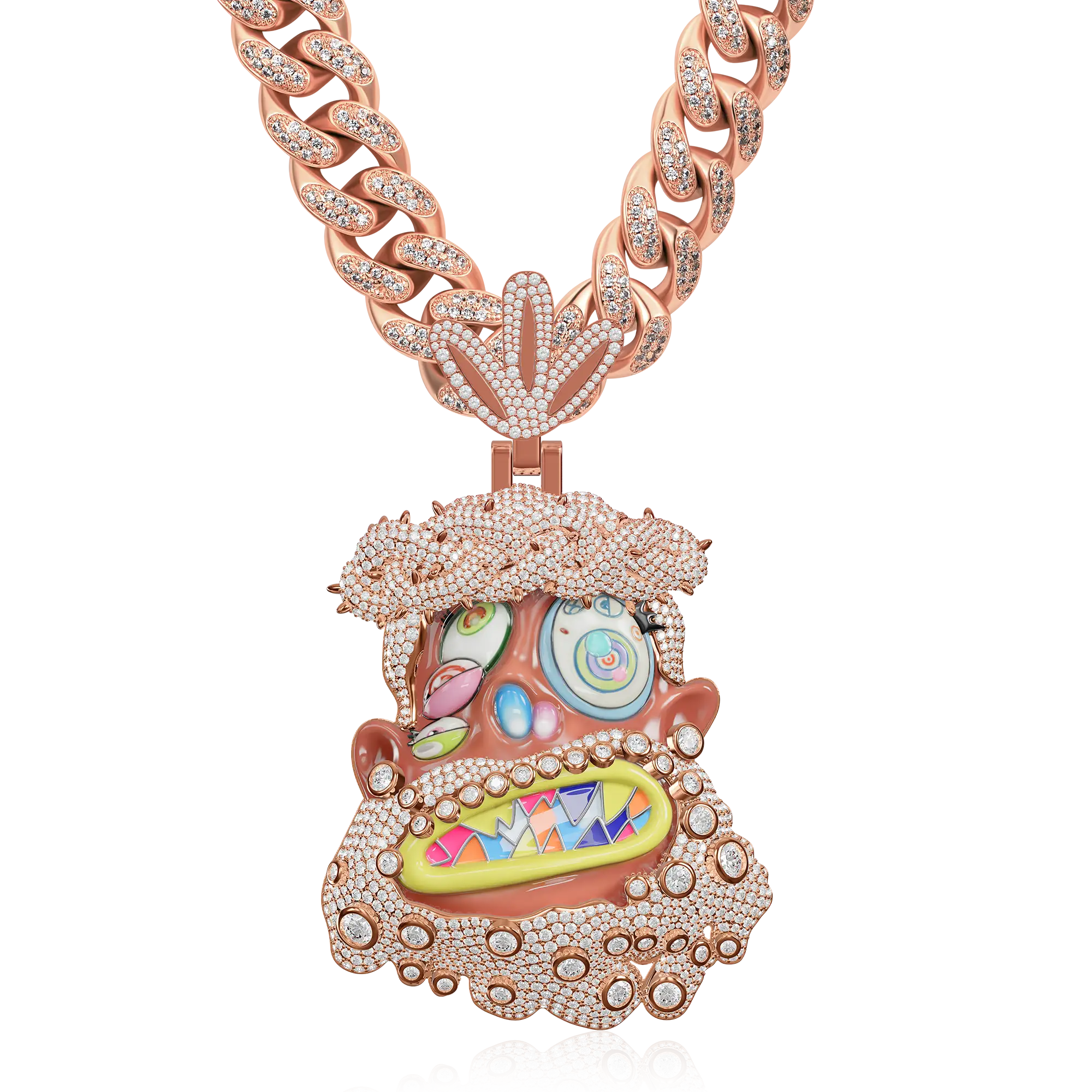 Custom Graffiti Jesus Pendant - Image 9