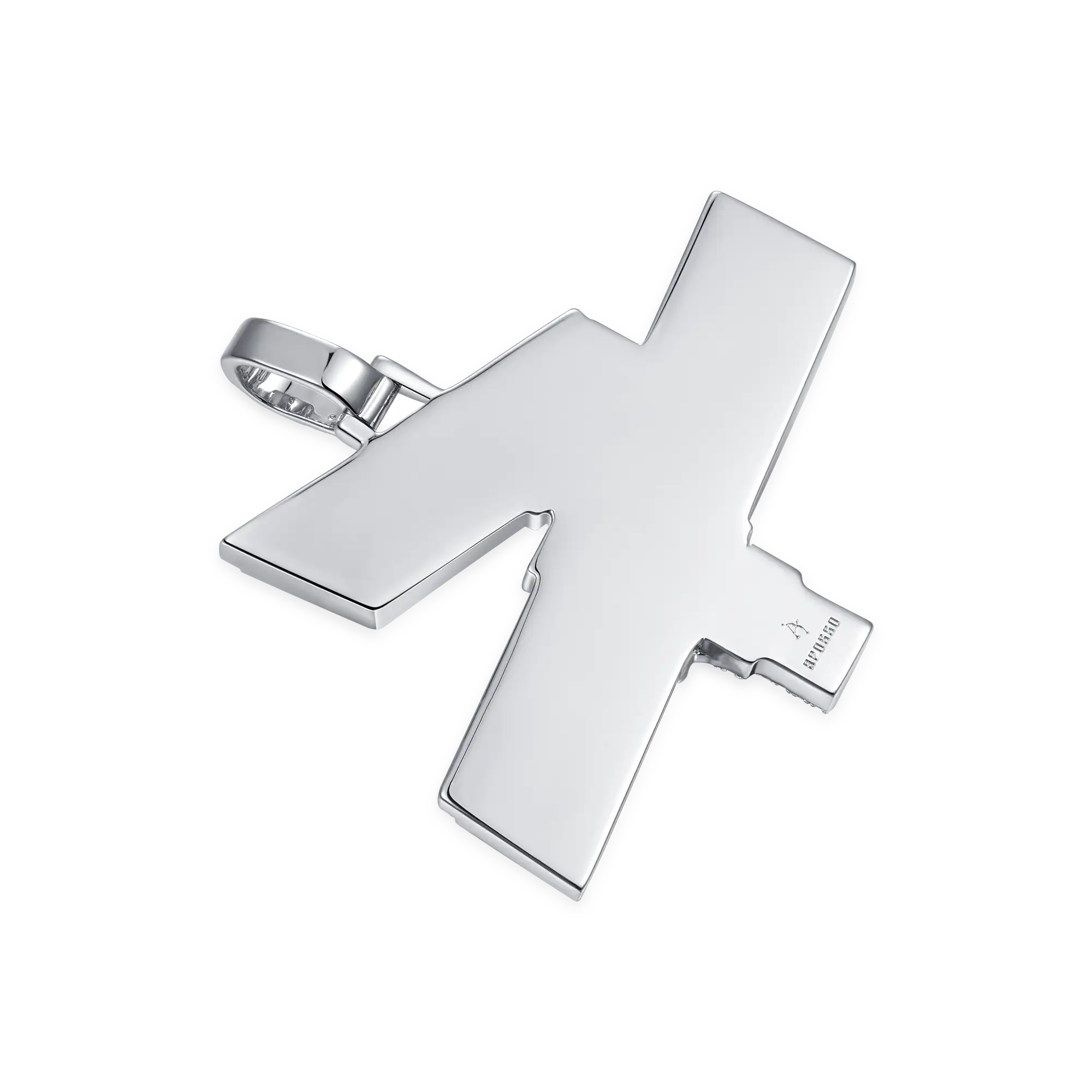 Custom Iced Street Sign Pendant - Image 6
