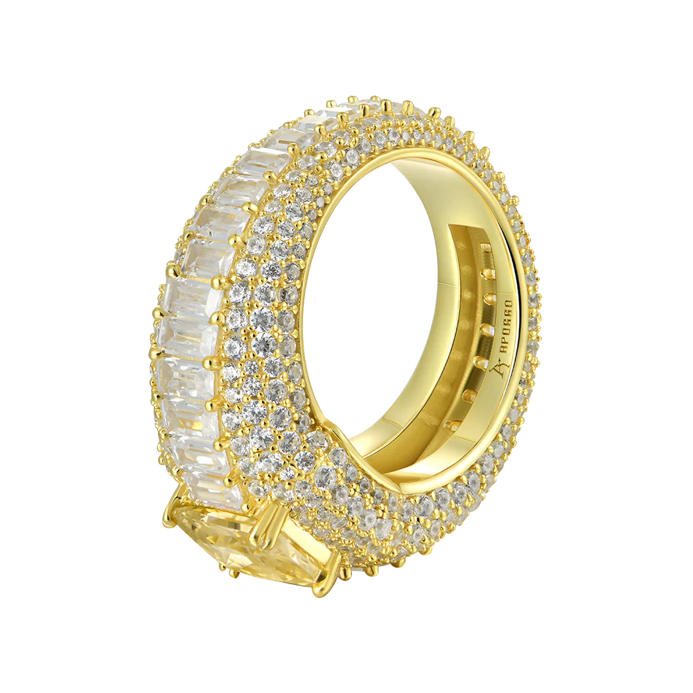 Custom Emerald Cut Ring - Image 12