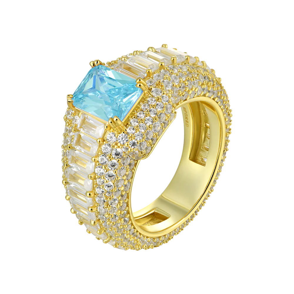 Custom Emerald Cut Ring - Image 13