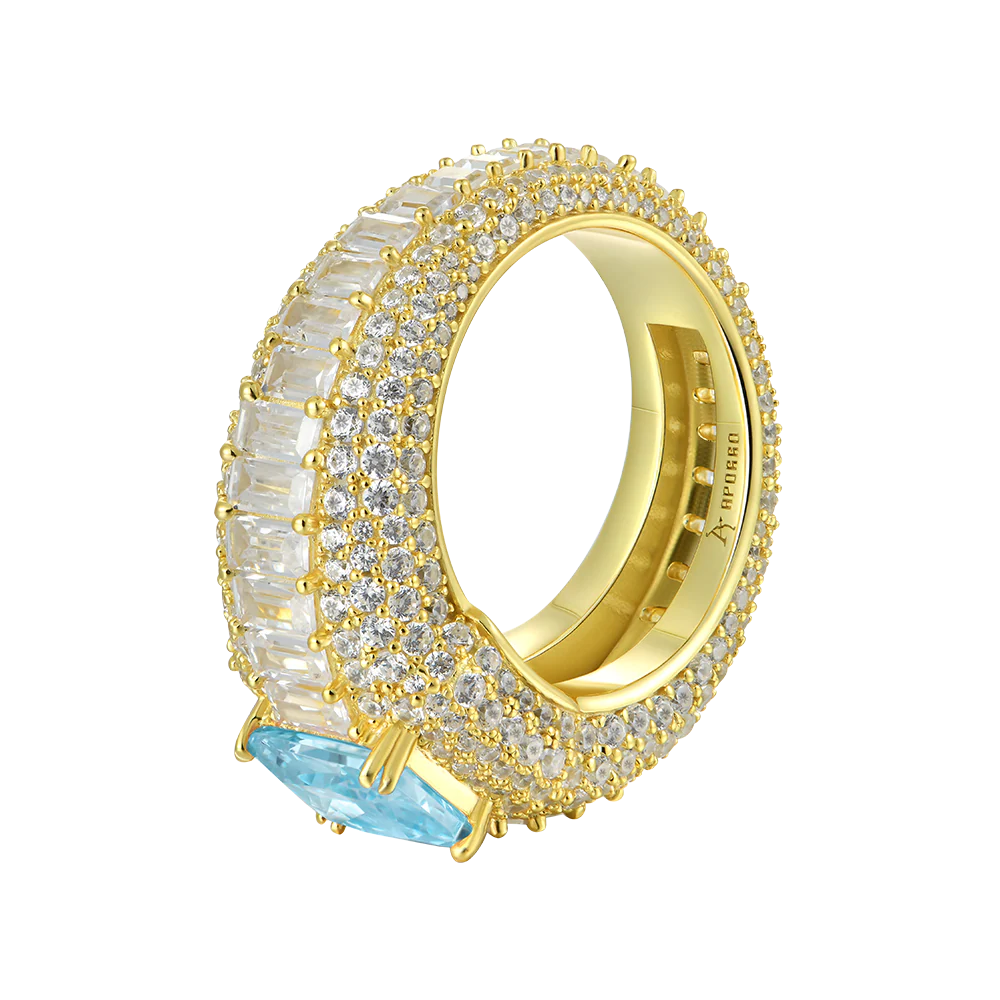 Custom Emerald Cut Ring - Image 16