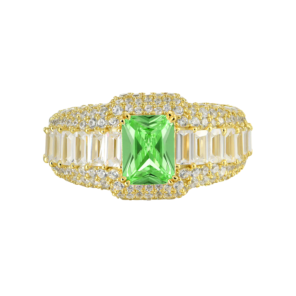 Custom Emerald Cut Ring - Image 18